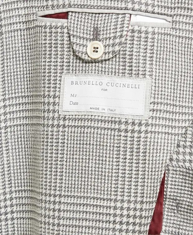 Brunello Cucinelli o1w1db10126 Casual Blazer Jacket in Multicolor Size US S / EU 44-46 / 1 - 2 Thumbnail