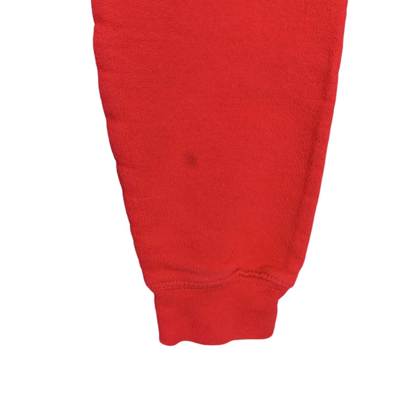 The Hundreds The Hundreds Red Cursive Spell Out Cropped Sweatshirt Small Size S / US 4 / IT 40 - 6 Thumbnail
