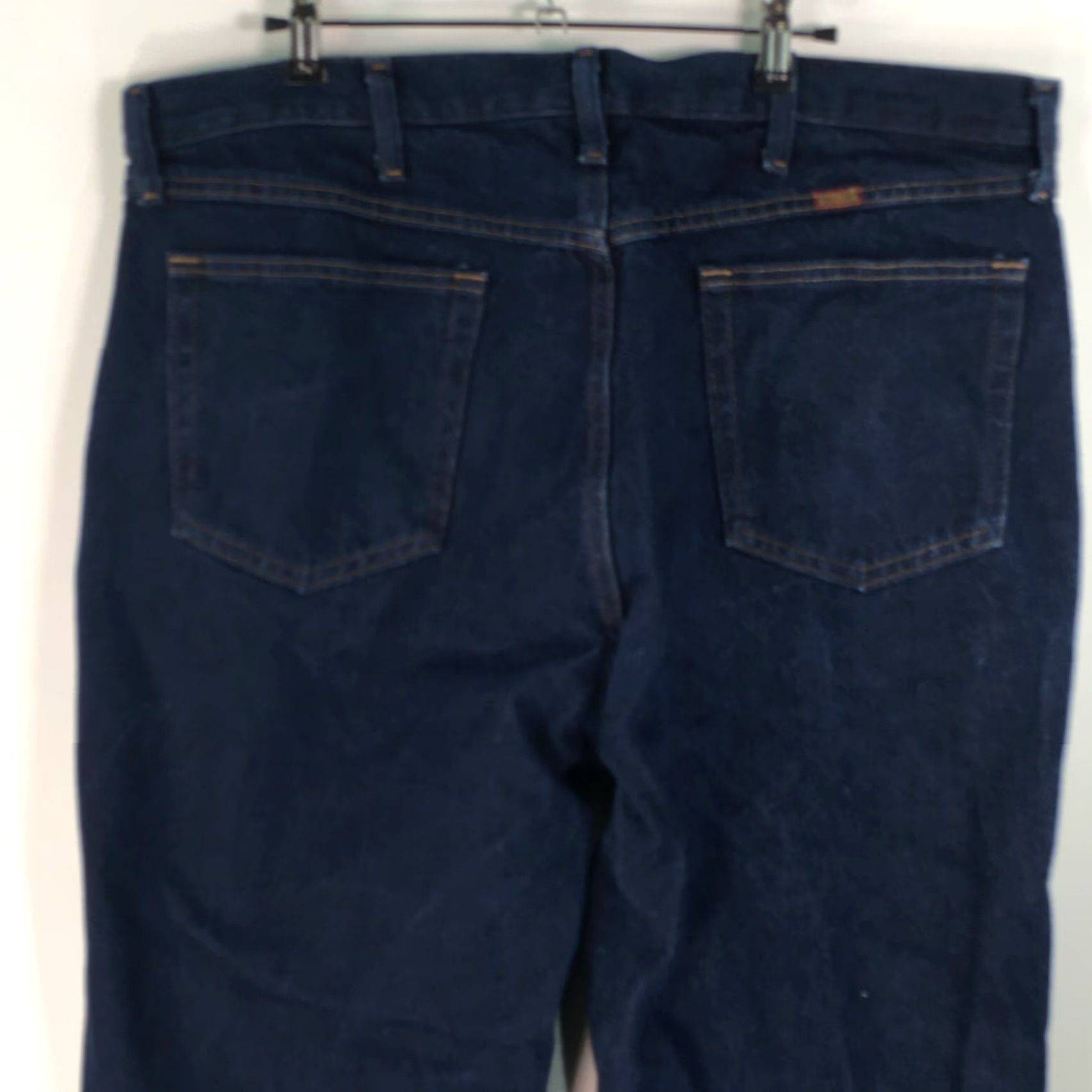 Denime Rustler Mens Heavyweight Regular Fit Straight Leg Blue Denim Jeans Size 40x30 Vintage Size US 40 / EU 56 - 5 Thumbnail