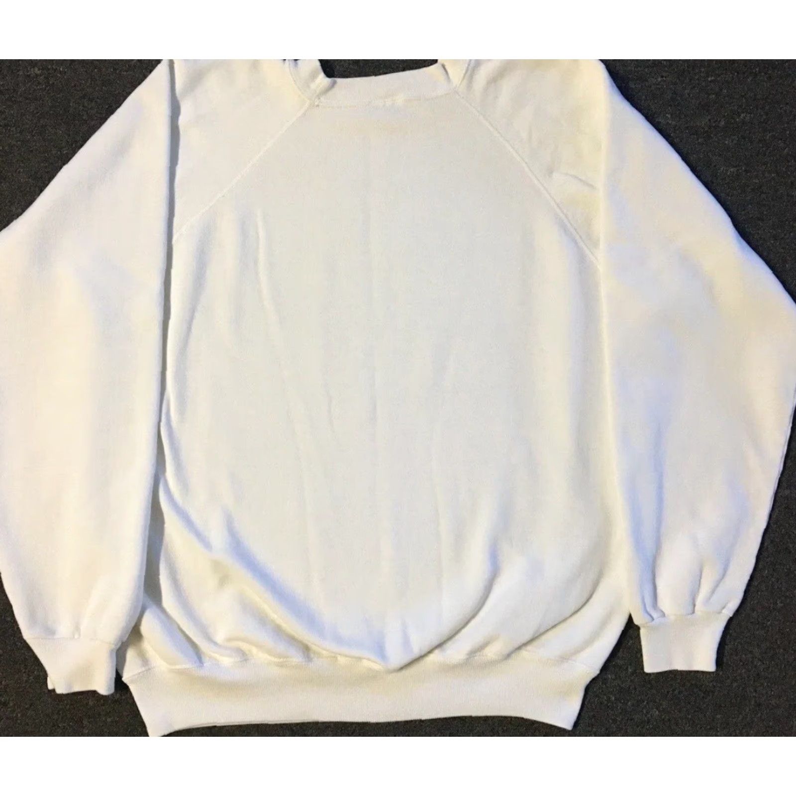 Vintage VINTAGE Army Hoodie S Mens Small White 80s 90s Grunge Punk Surf Skate Biker USA USA Track Bar? Size US S / EU 44-46 / 1 - 5 Thumbnail
