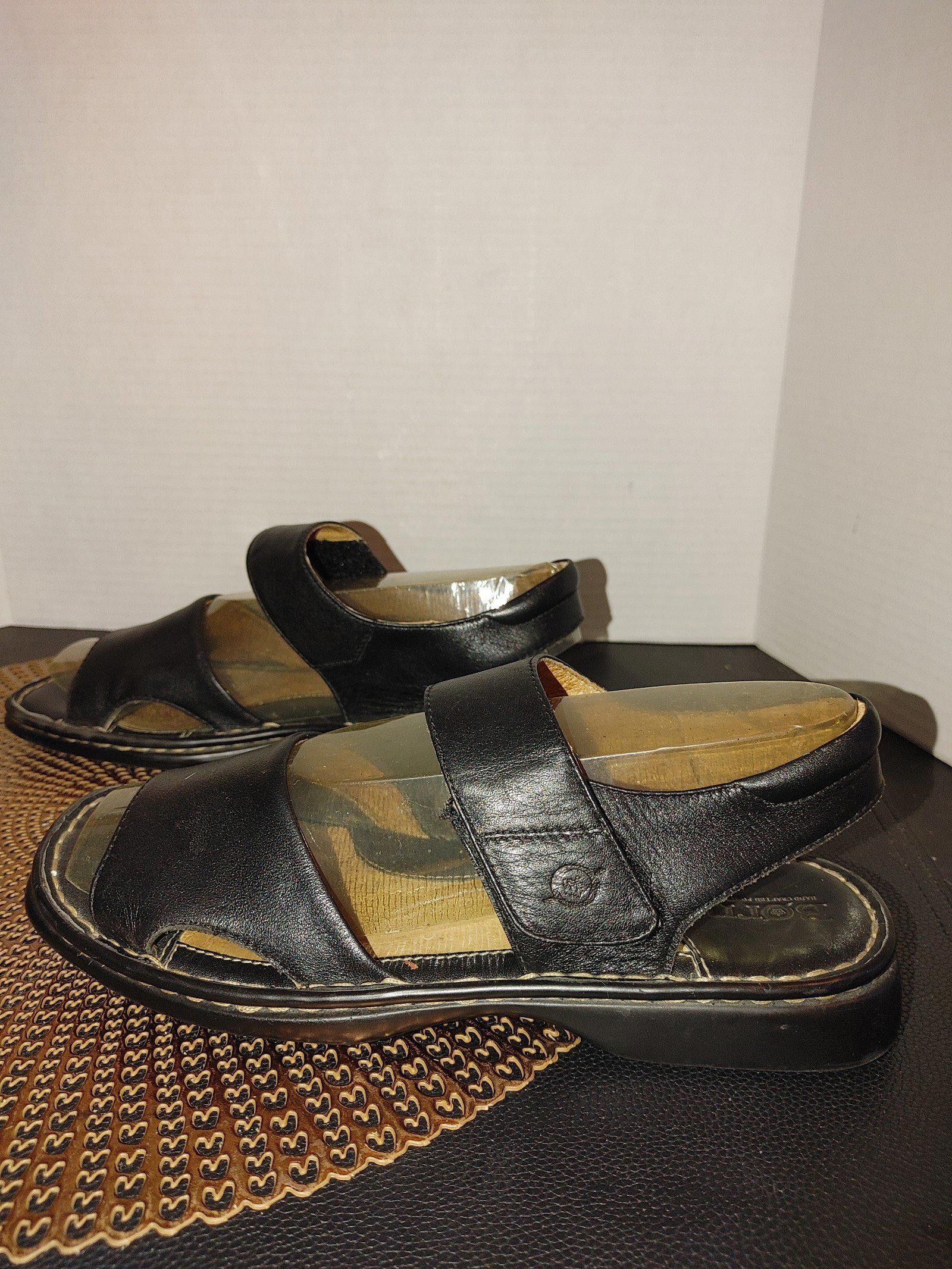 Born Born Leather Sandals Size 9 Size US 9 / IT 39 - 1 Thumbnail