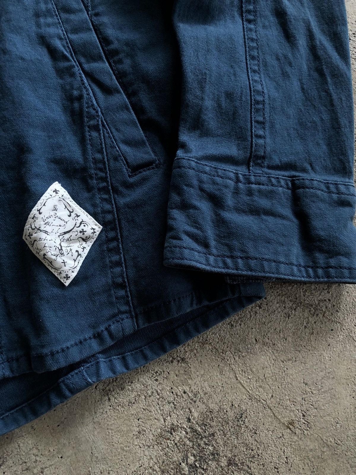 Hysteric Glamour × In The Attic × Japanese Brand JAPANESE IN THE ATTIC BUTTON LONG SHIRT Size US L / EU 52-54 / 3 - 6 Thumbnail