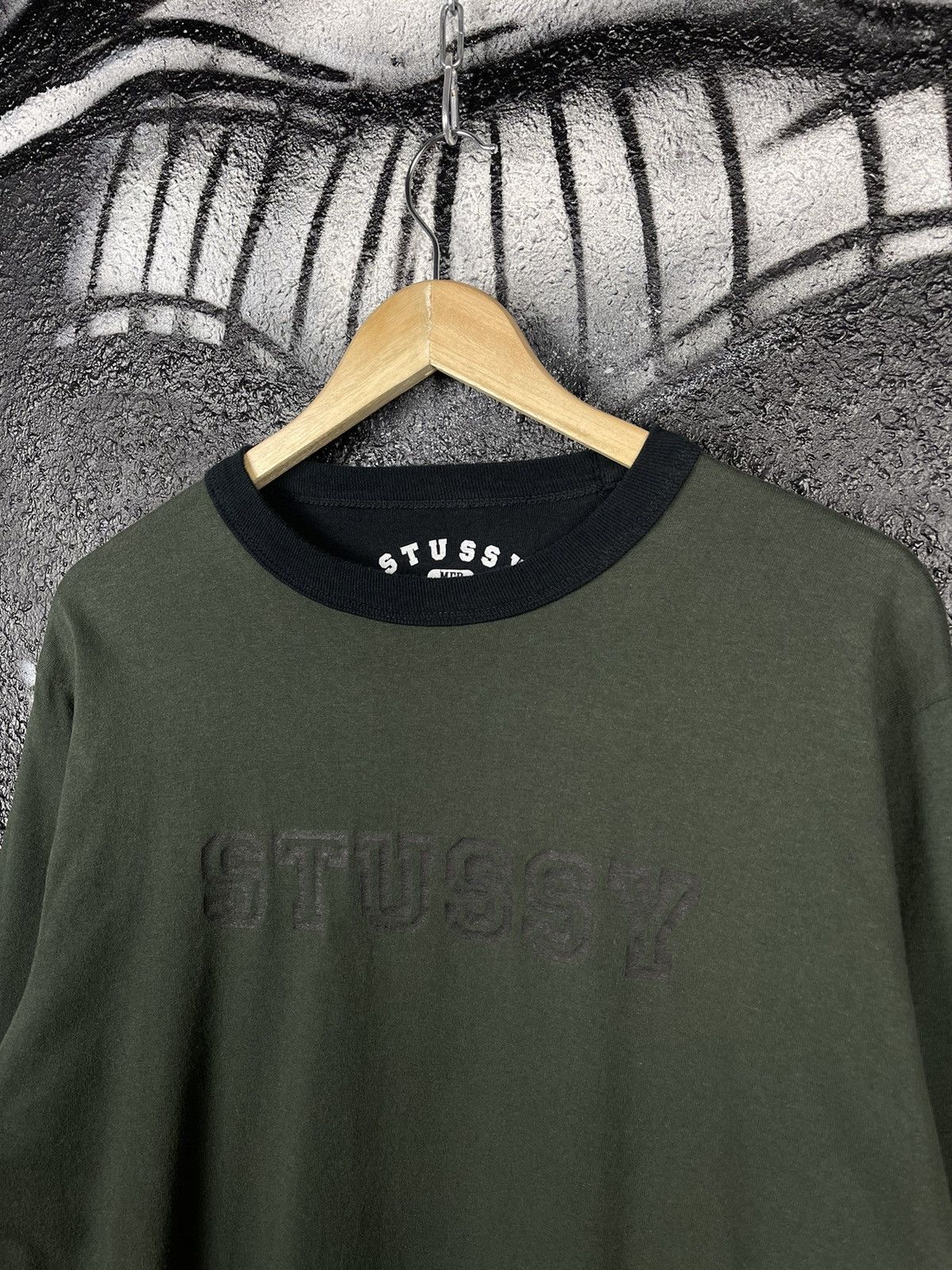 Stussy Y2K Stussy Double-Sided Long Sleeve Mens Size M Size US M / EU 48-50 / 2 - 7 Thumbnail