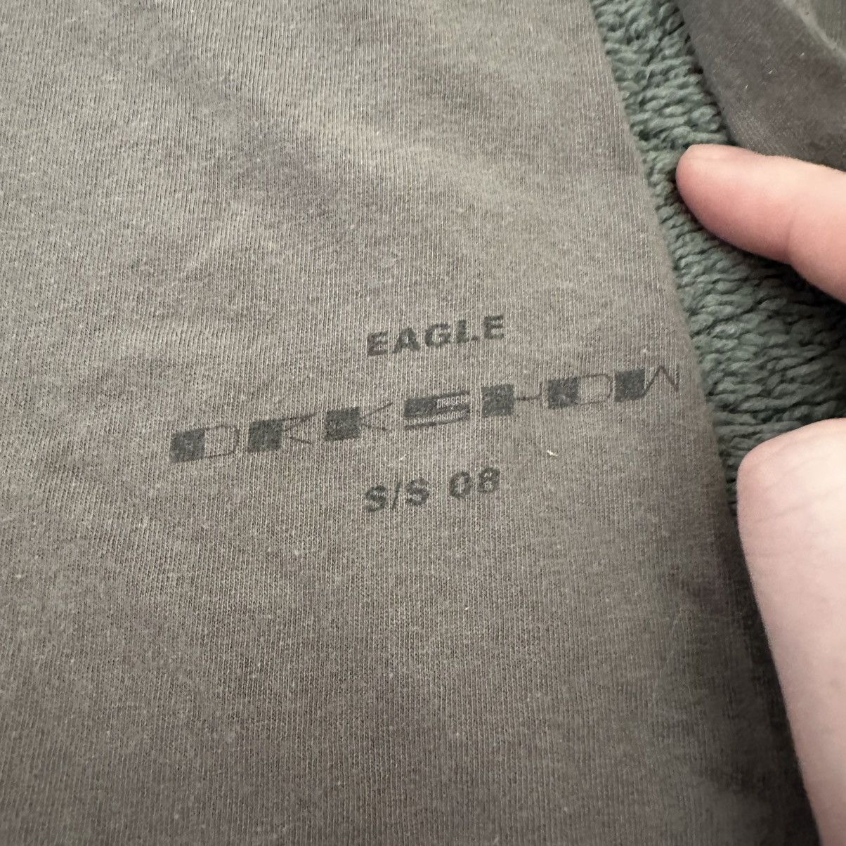 Rick Owens Archive Rick Owens Spring 2008 Eagle Long Sleeve Shirt Size US XS / EU 42 / 0 - 3 Thumbnail