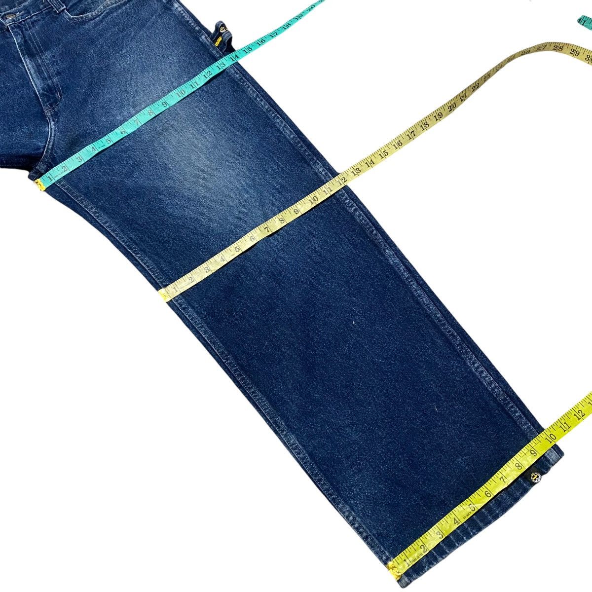 JNCO × Vintage Vintage LOW RIDER Denim Carpenter Pants Size US 34 / EU 50 - 17 Thumbnail