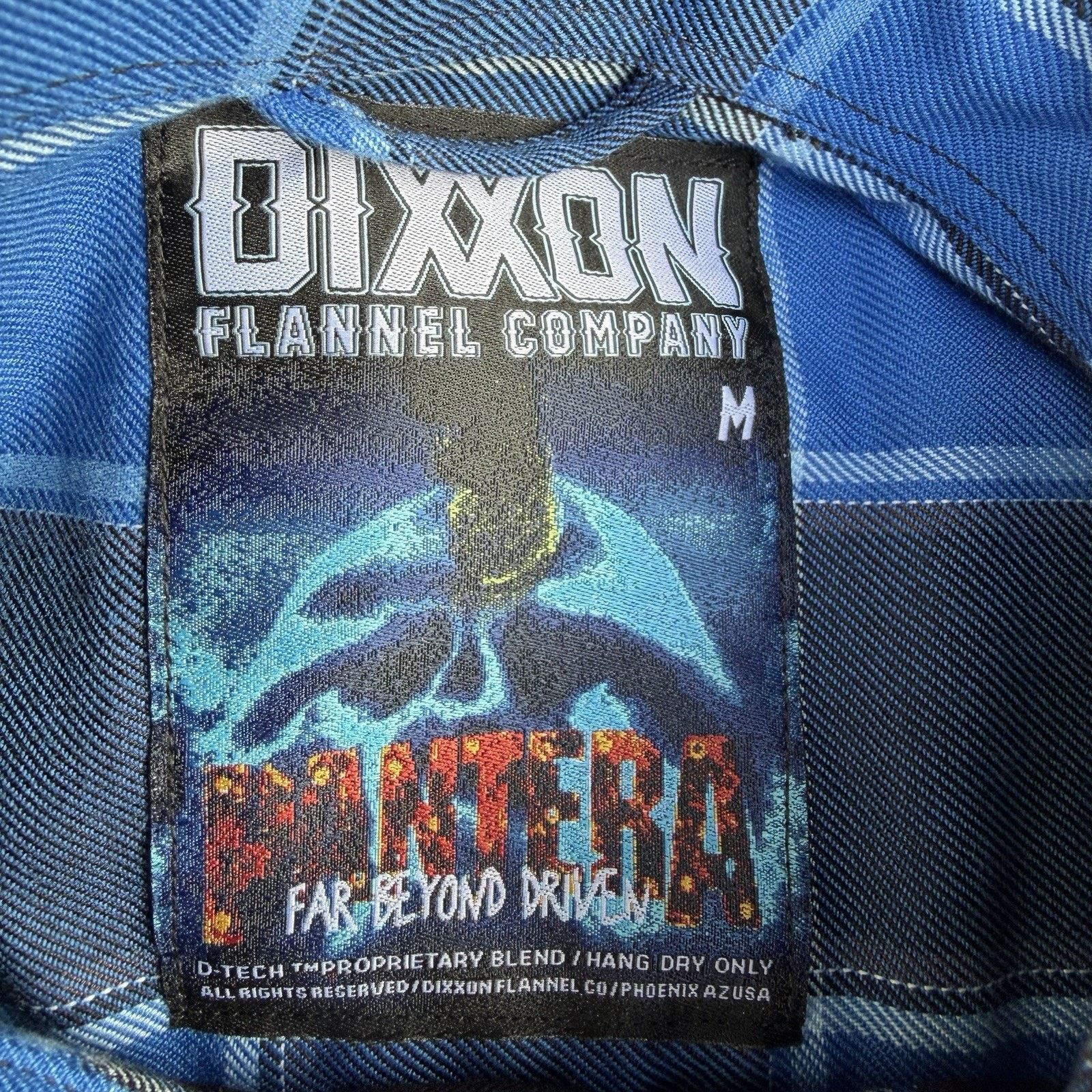 Dixxon × Flannel Dixxon Flannel Company Pantera Plaid Flannel Shirt Sz M Size M / US 6-8 / IT 42-44 - 4 Thumbnail