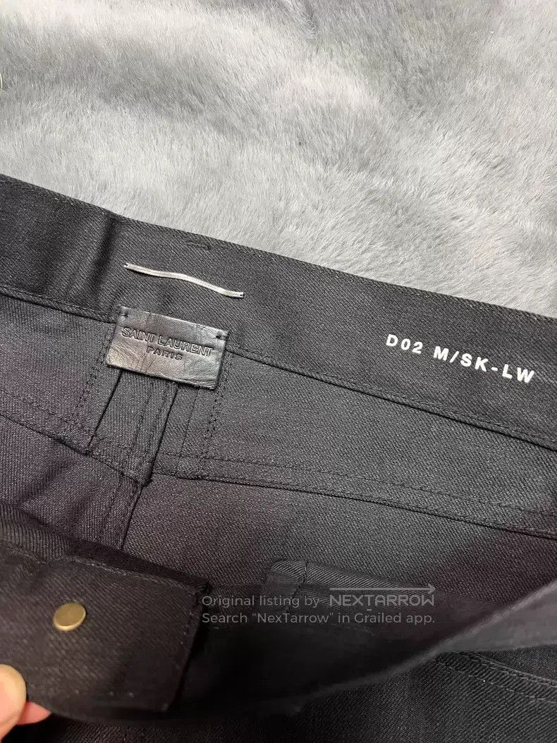 Saint Laurent Paris Saint Laurent Paris Black Basic Denim Pants i Size US 32 / EU 48 - 3 Thumbnail