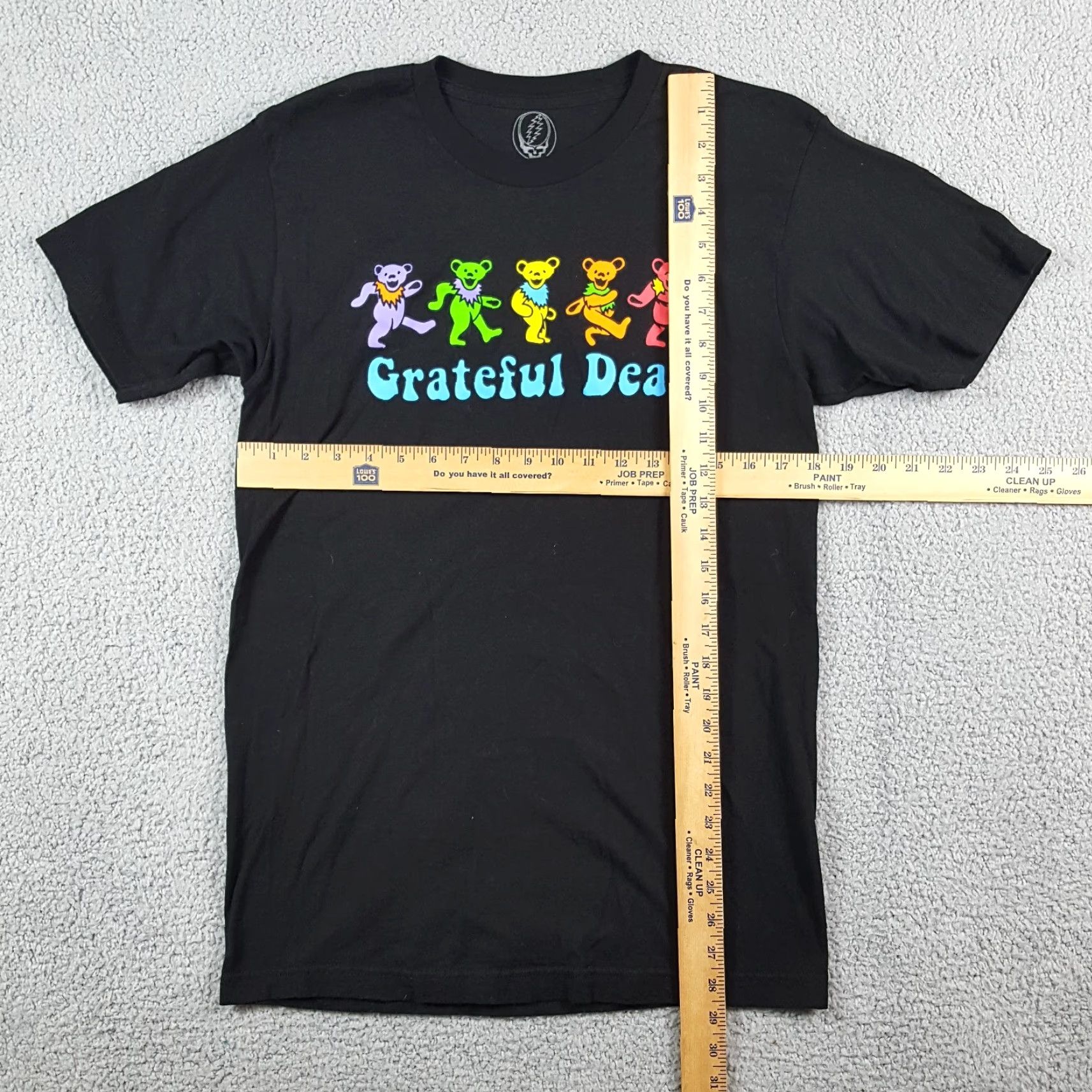 Etro VINTAGE Grateful Dead T-Shirt Women's Medium Short Sleeve Black 90s Retro Music Hippie Outdoor Rock Size M / US 6-8 / IT 42-44 - 6 Thumbnail