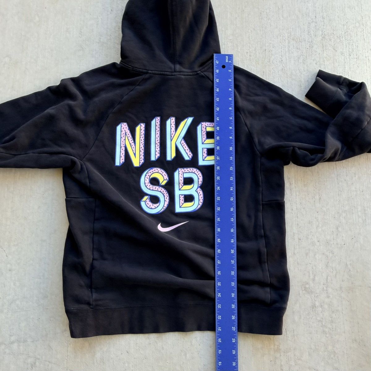 Nike SB Nike Sb Hoodie Men Size Large Black Spell Out Pullover Size US L / EU 52-54 / 3 - 7 Thumbnail