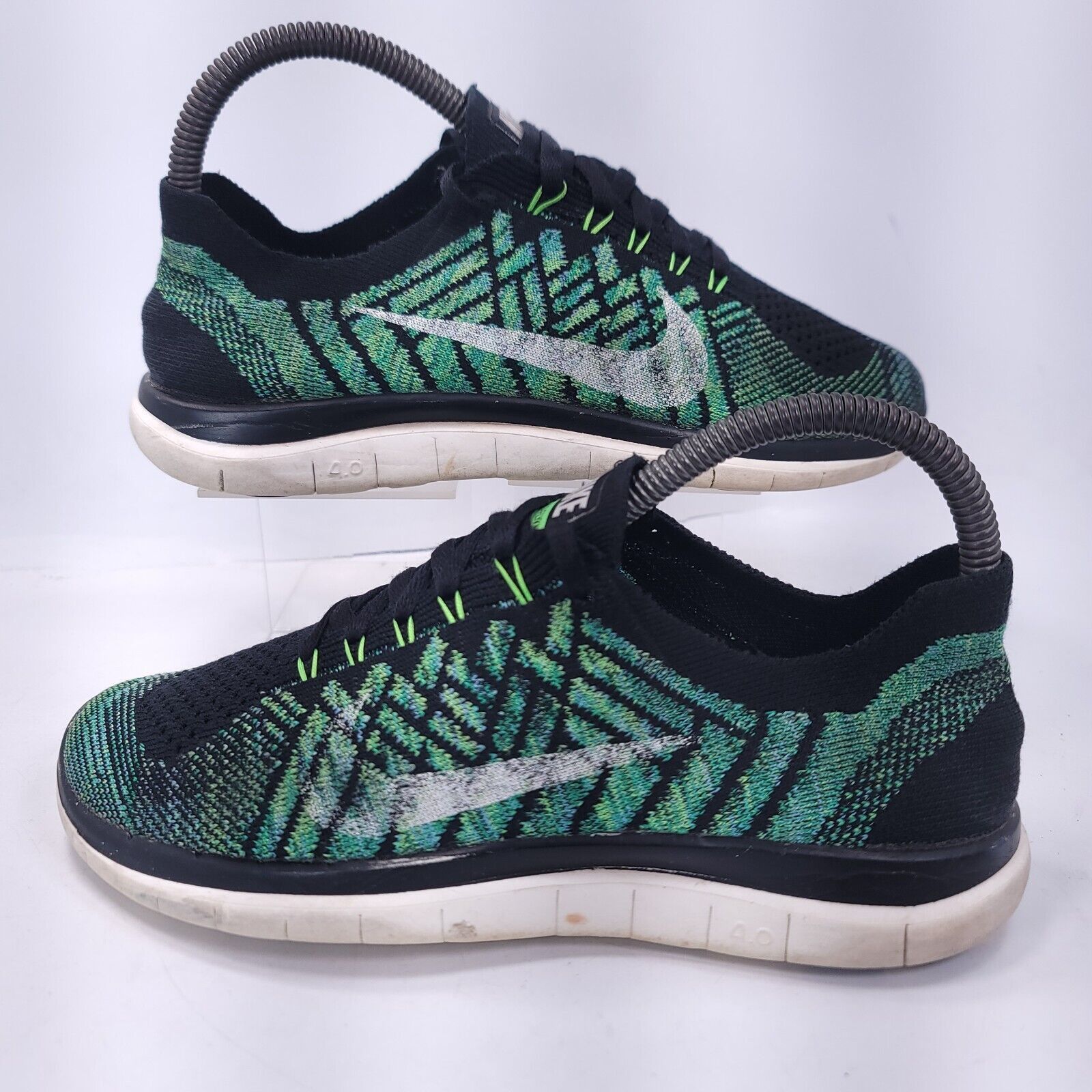Nike Nike Free 4.0 Flyknit Shoe Womens Size 6.5 717076-013 Black Size US 6.5 / IT 36.5 - 5 Thumbnail