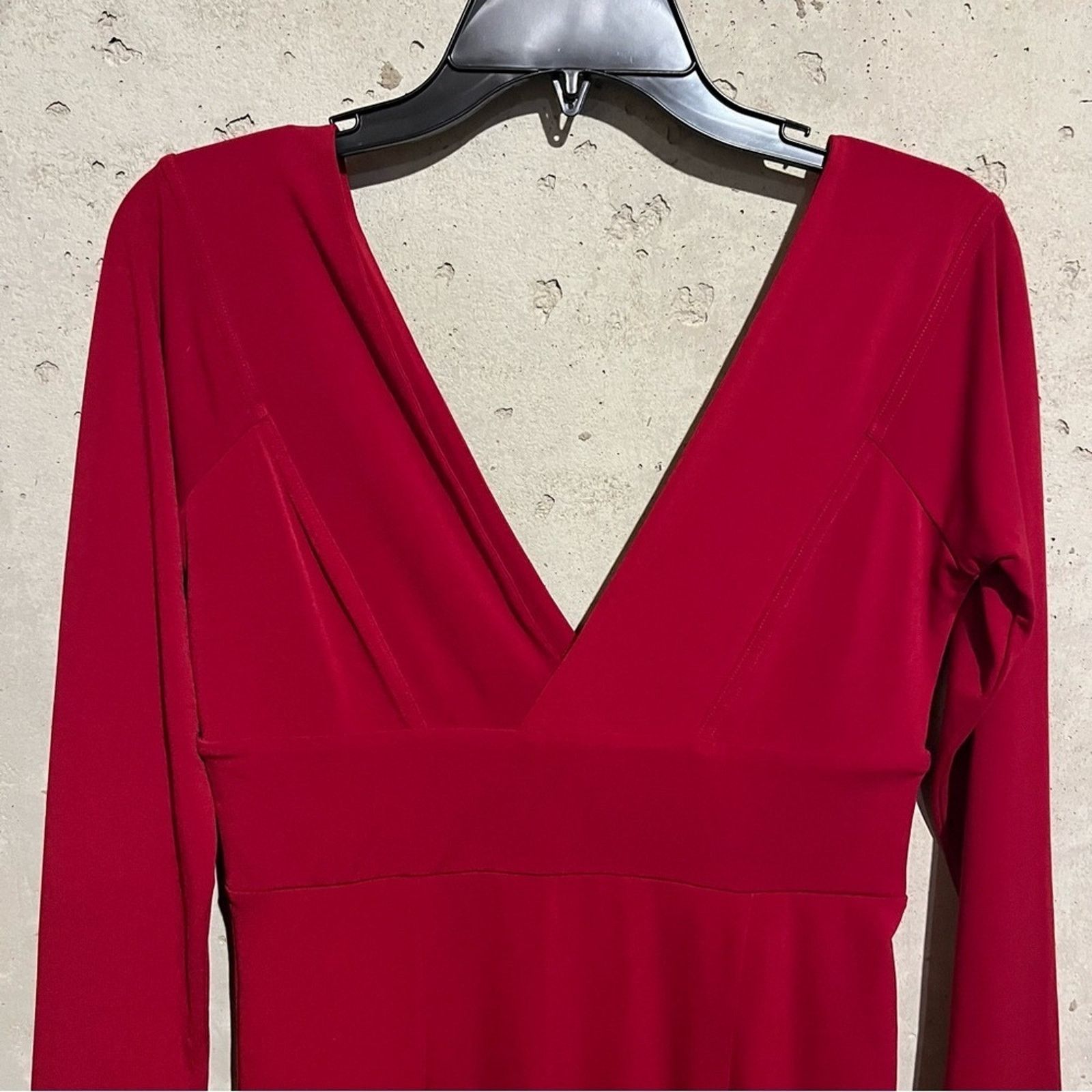 Other Moda International women's dress red size M Stretch Bodycon Size M / US 6-8 / IT 42-44 - 2 Thumbnail