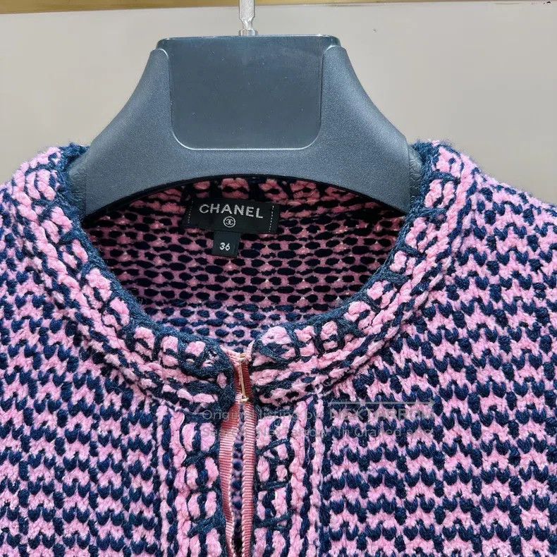 Chanel Chanel 21p purple knitted jacket Size XS / US 0-2 / IT 36-38 - 4 Thumbnail