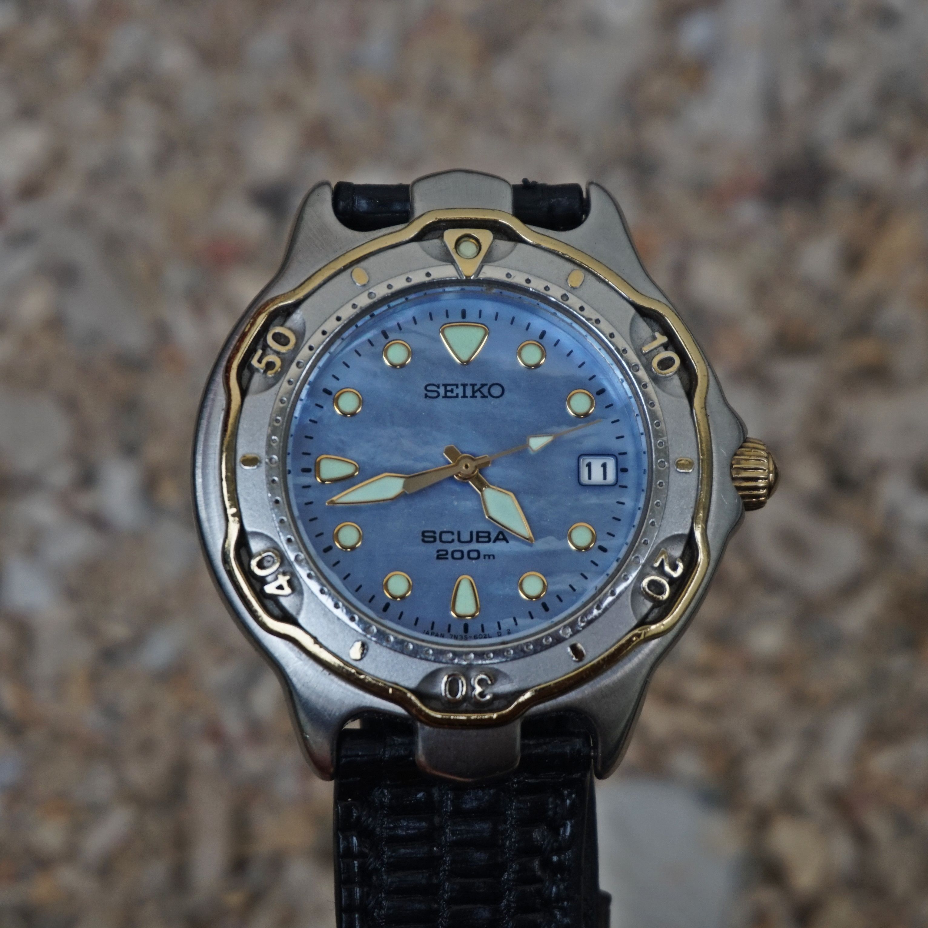 Seiko 1992s seiko scuba diver 200m pearl shell dial Size ONE SIZE - 2 Thumbnail