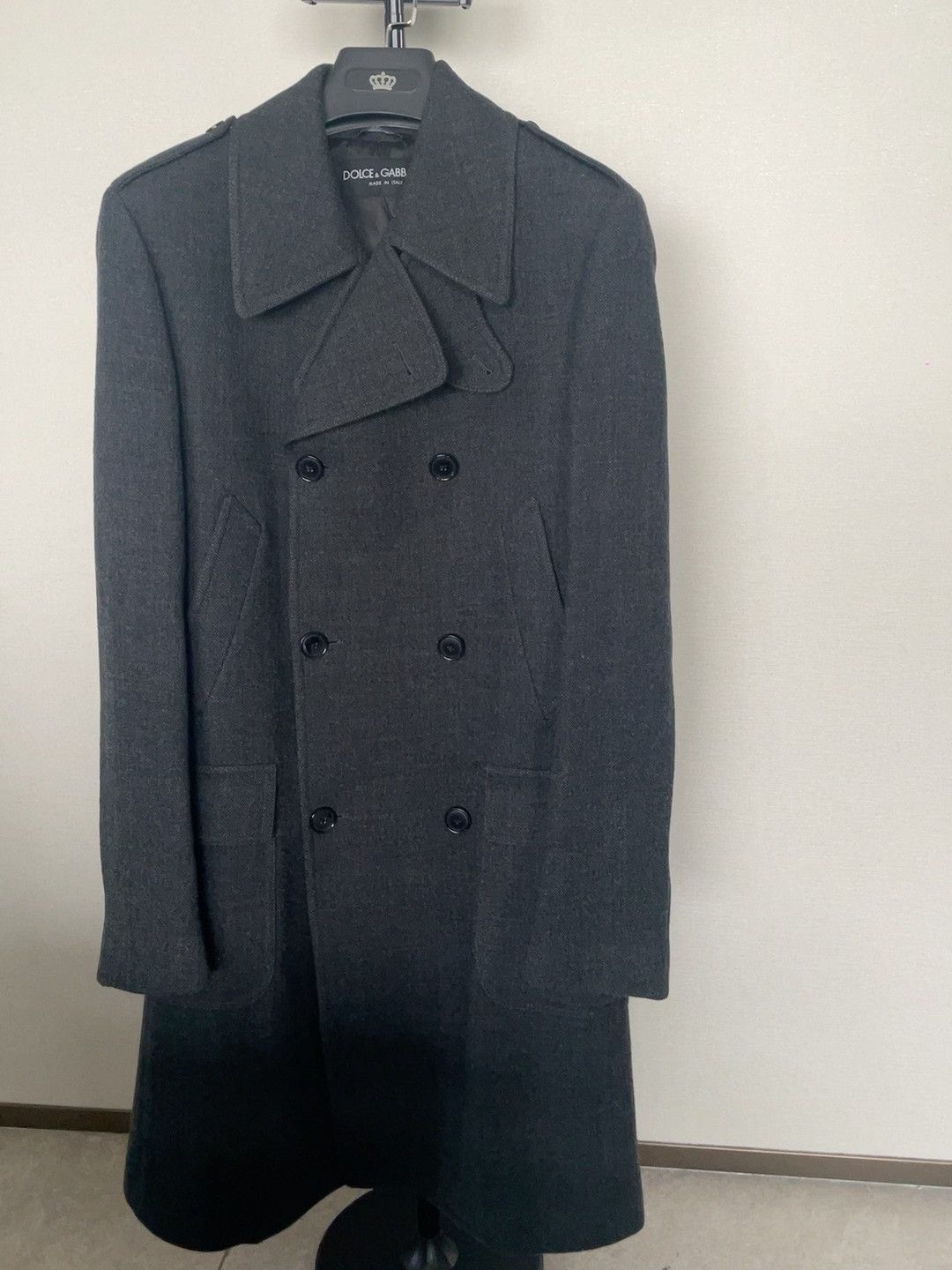 Saint Laurent Paris Dolce & Gabbana Double-Breasted Military Coat Size US M / EU 48-50 / 2 - 1 Thumbnail