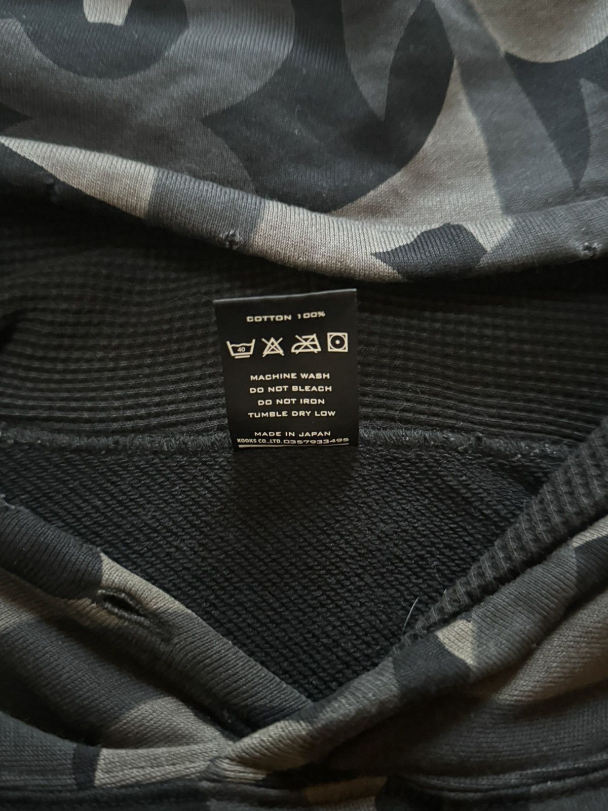 Number (N)ine Number Nine black tribal pullover Size US L / EU 52-54 / 3 - 3 Thumbnail