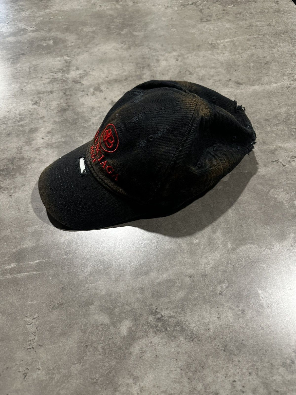 Balenciaga balenciaga destroyed mode cap Size ONE SIZE - 2 Thumbnail