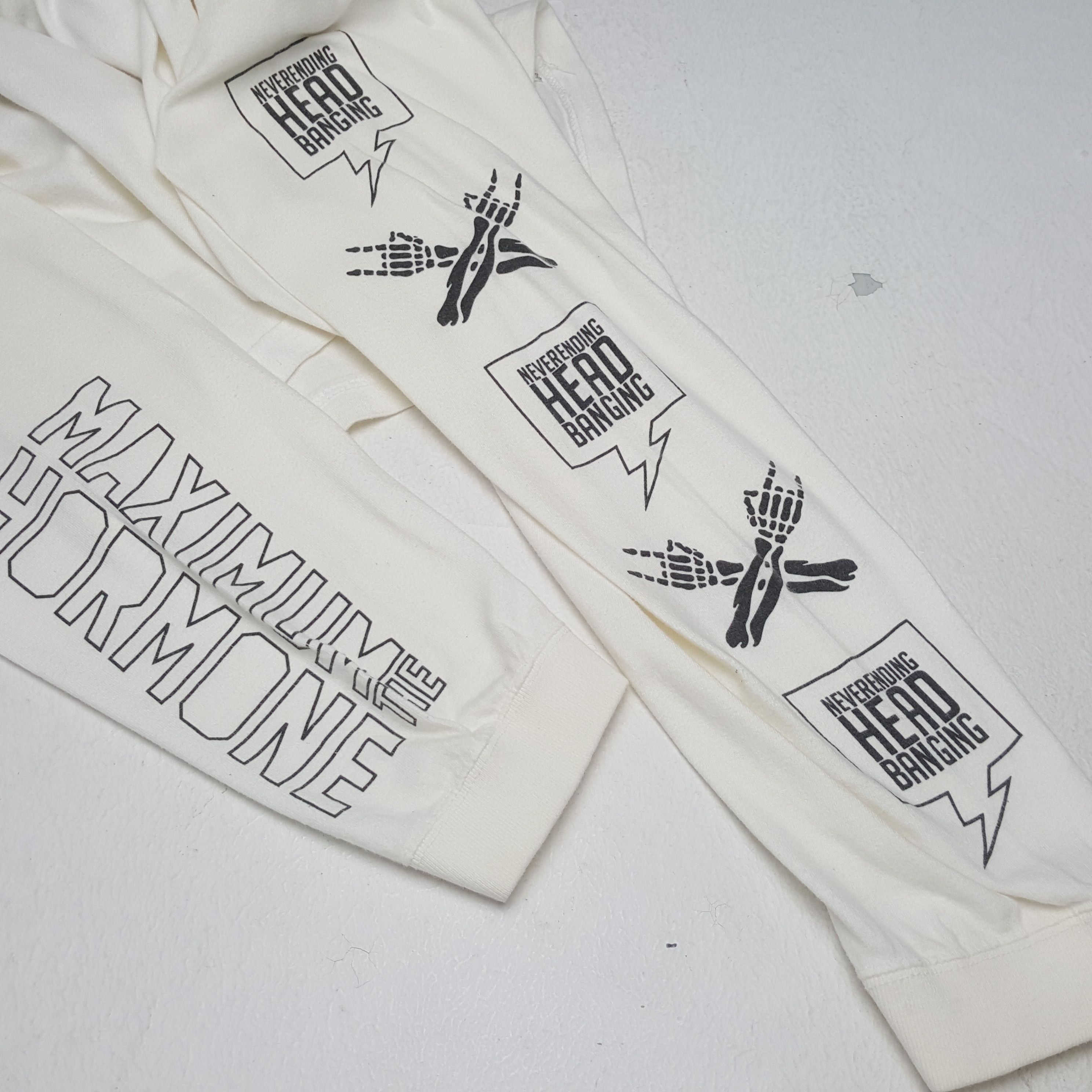 Band Tees × Vintage Vintage MAXIMUM THE HORMONE Japan Heavy Metal Band T-Shirt Size US XL / EU 56 / 4 - 5 Thumbnail