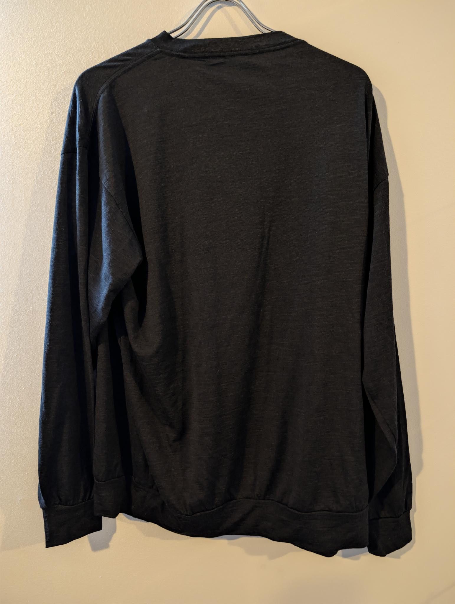 Comoli COMOLI Summer Wool Long Sleeve Charcoal Size 4 Size US L / EU 52-54 / 3 - 2 Thumbnail