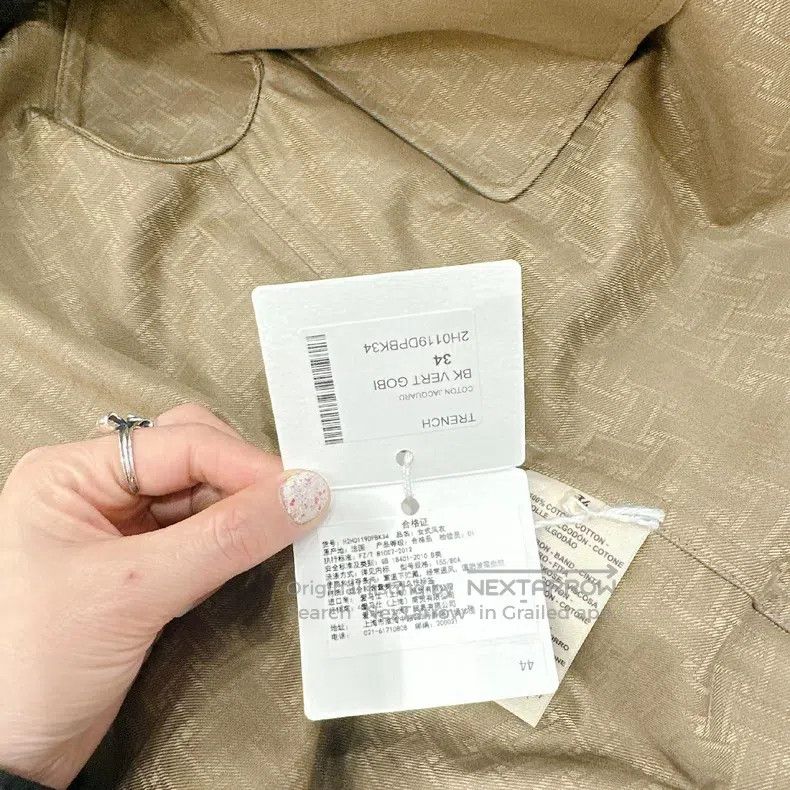 Hermes Hermes Long Belted Trench Coat Size XXS / US 00 / IT 34 - 7 Thumbnail