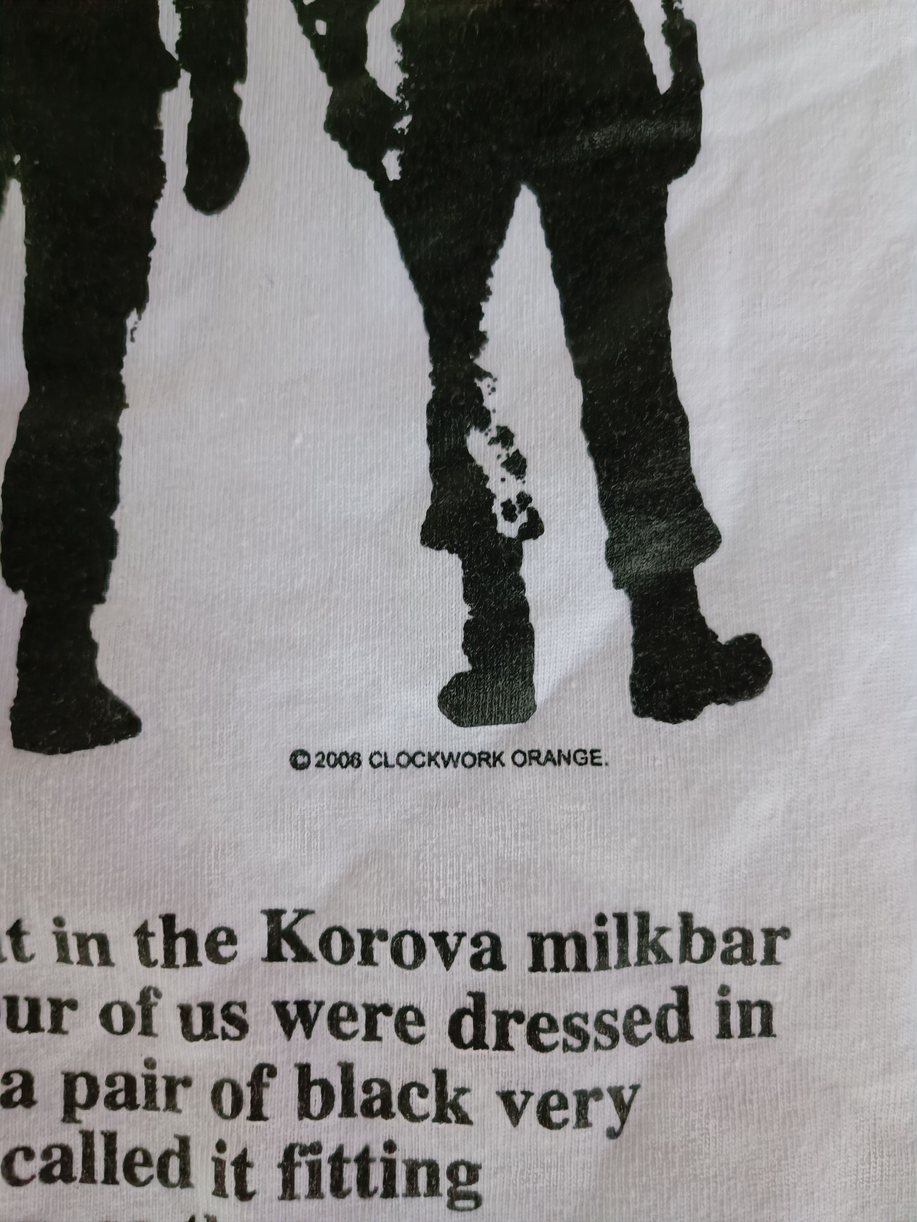 Vintage vintage bootleg t shirt clockwork orange Size US L / EU 52-54 / 3 - 3 Thumbnail