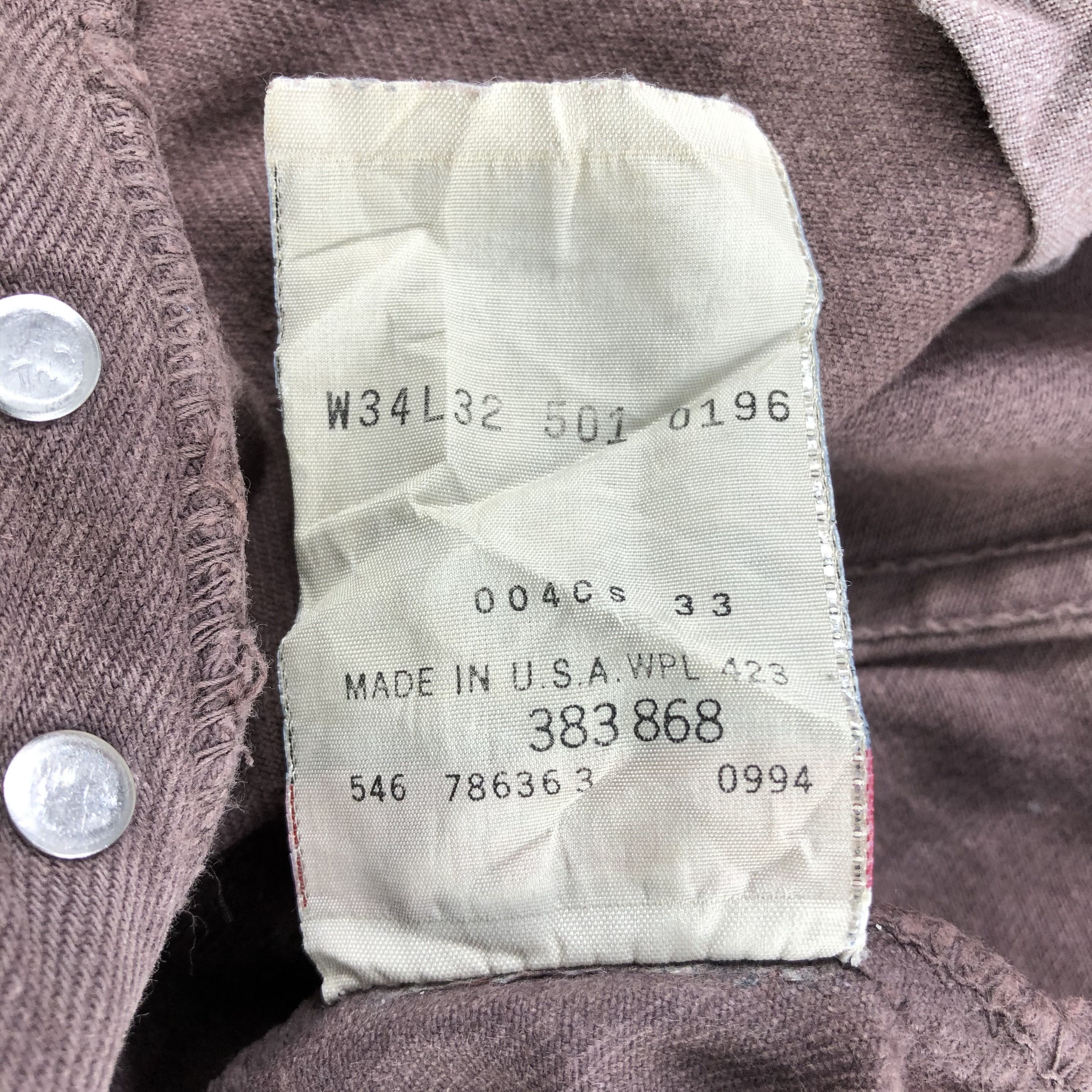 Levi's × Vintage Vintage 90s Ripped Levis 501 Jeans-JM2342 Size US 33 - 12 Thumbnail