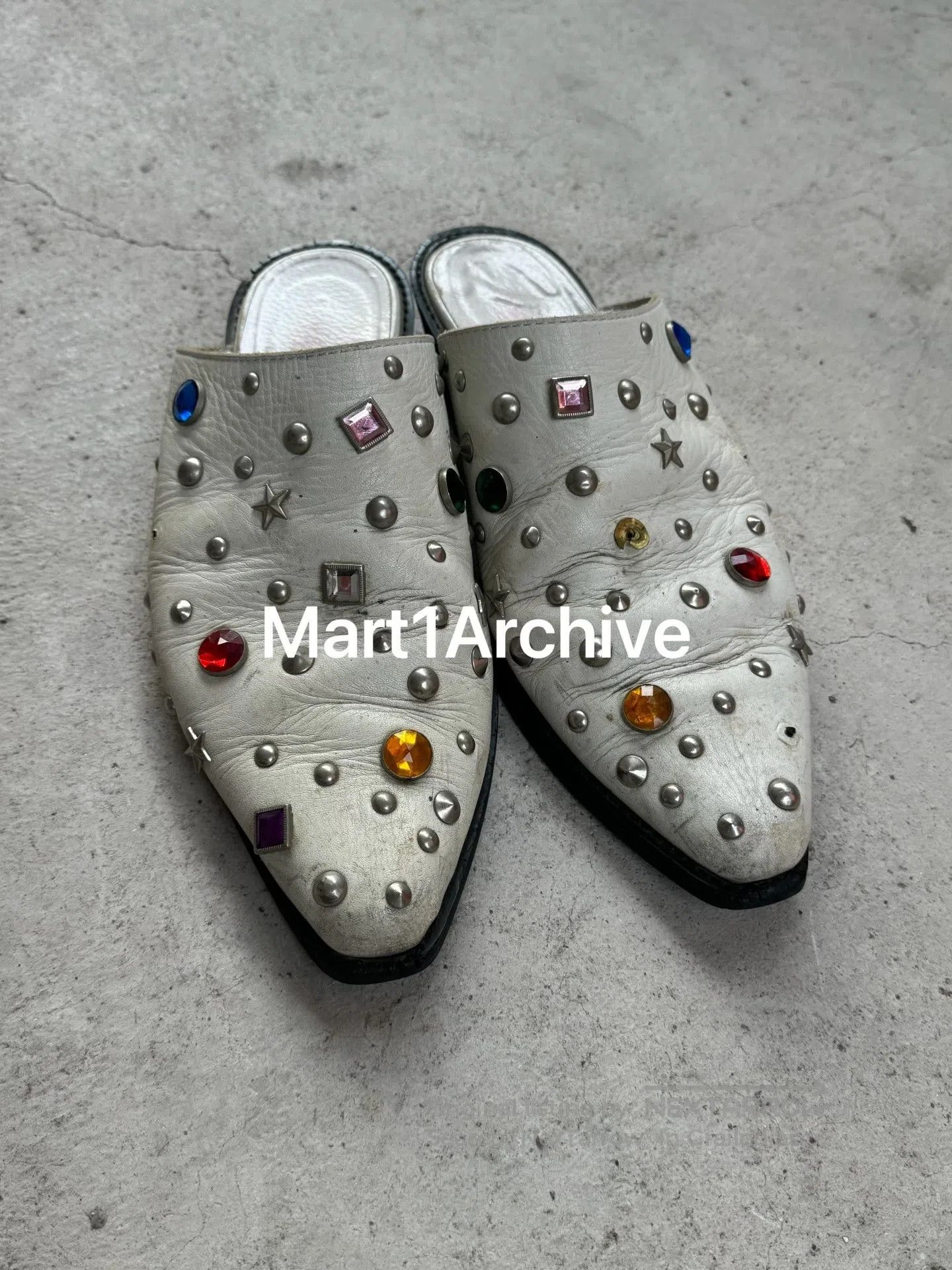 Comme des Garcons COMME des Garçon Fw 2014 Runway Leather Multi