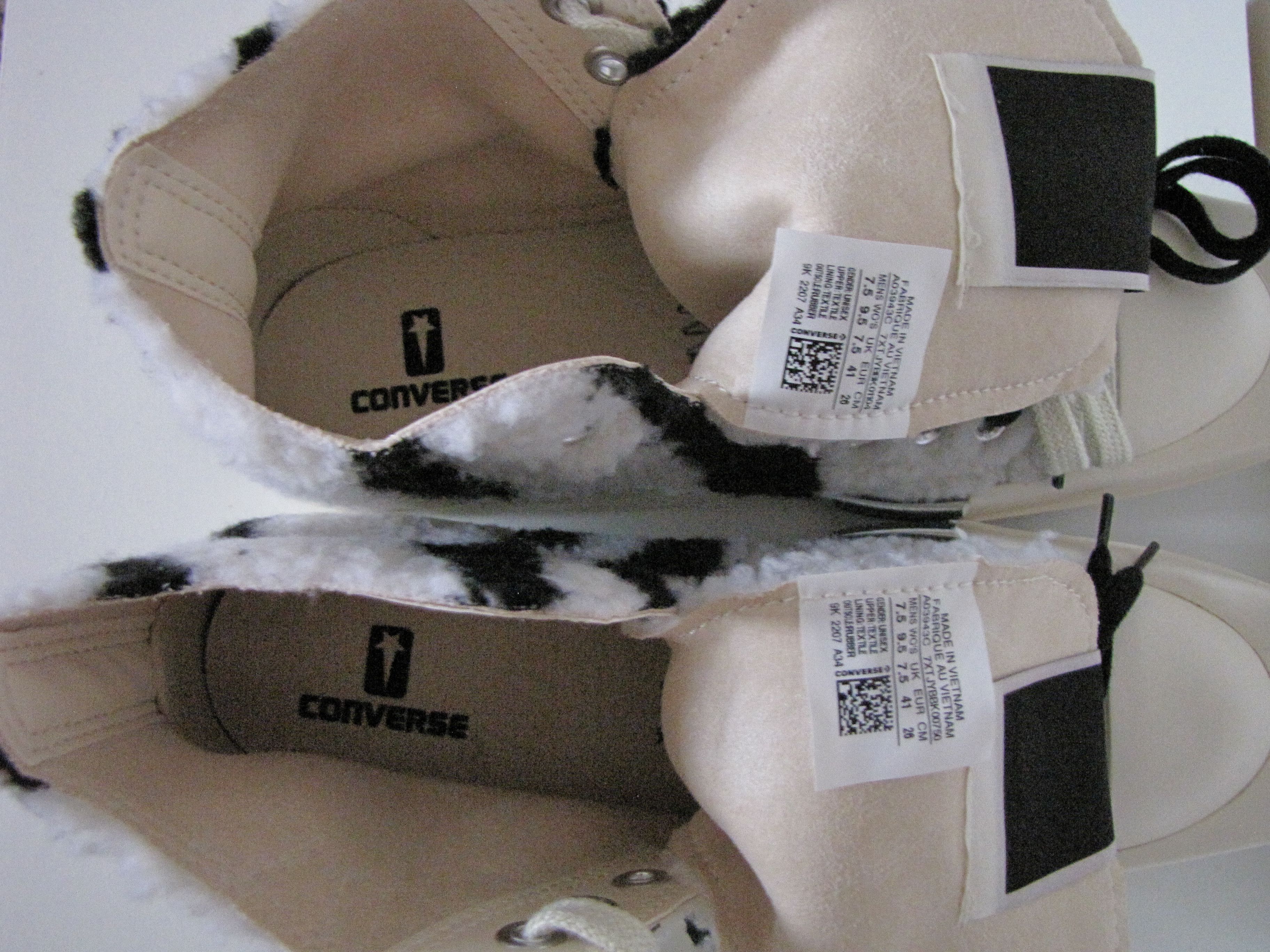 Converse × Rick Owens Drkshdw Converse x Rick Owens DRKSHDW Size US 7.5 / EU 40-41 - 8 Thumbnail