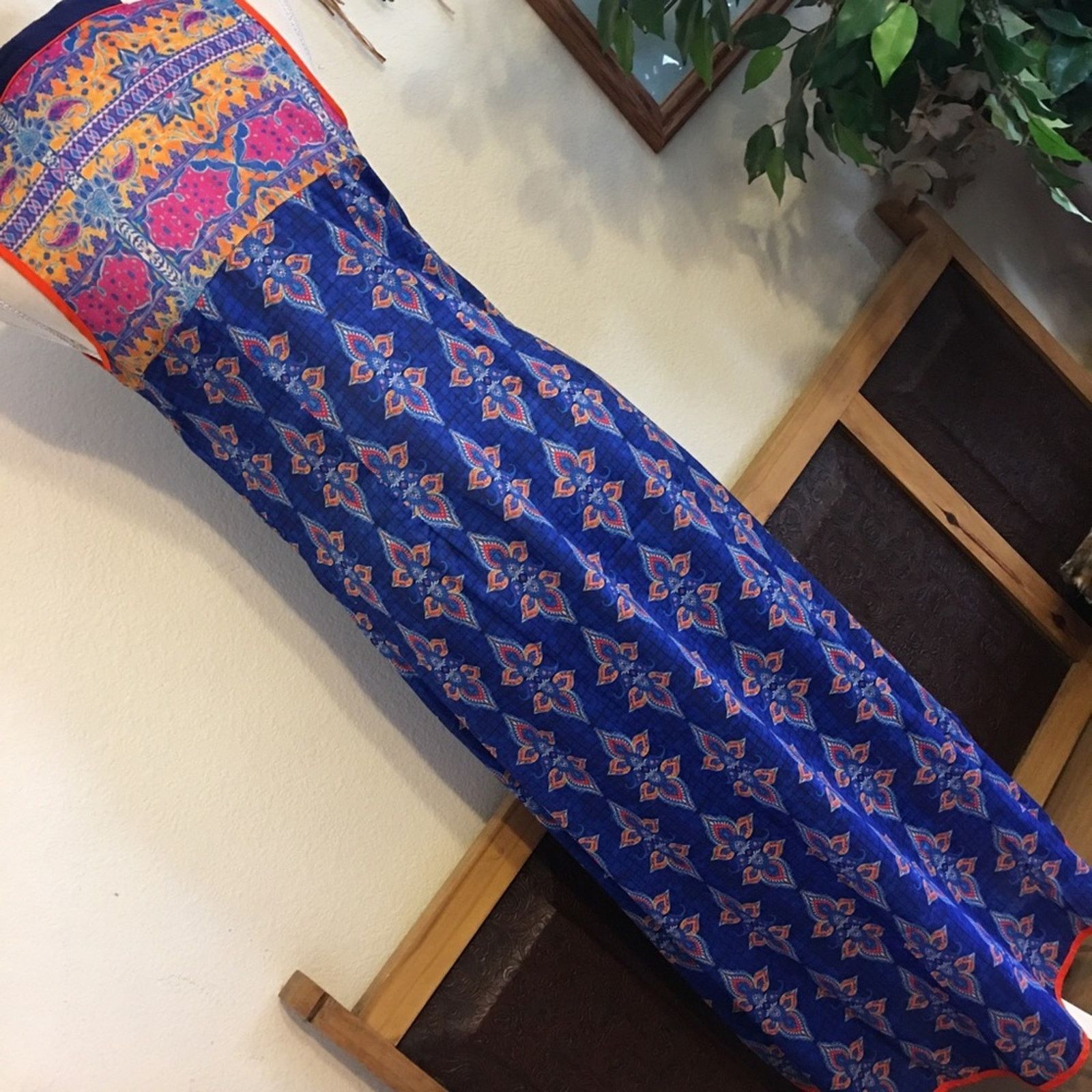 Designer Bohemania button front hi low summer dress Size S / US 4 / IT 40 - 5 Thumbnail