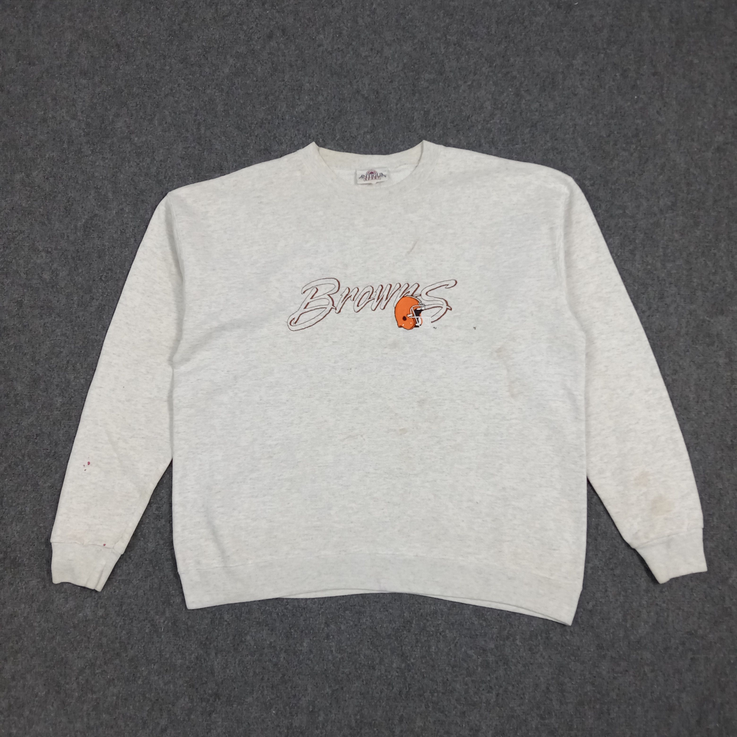 Antigua Vintage Cleveland Browns Football Team Sweatshirt C273N25 Size US L / EU 52-54 / 3 - 1 Thumbnail