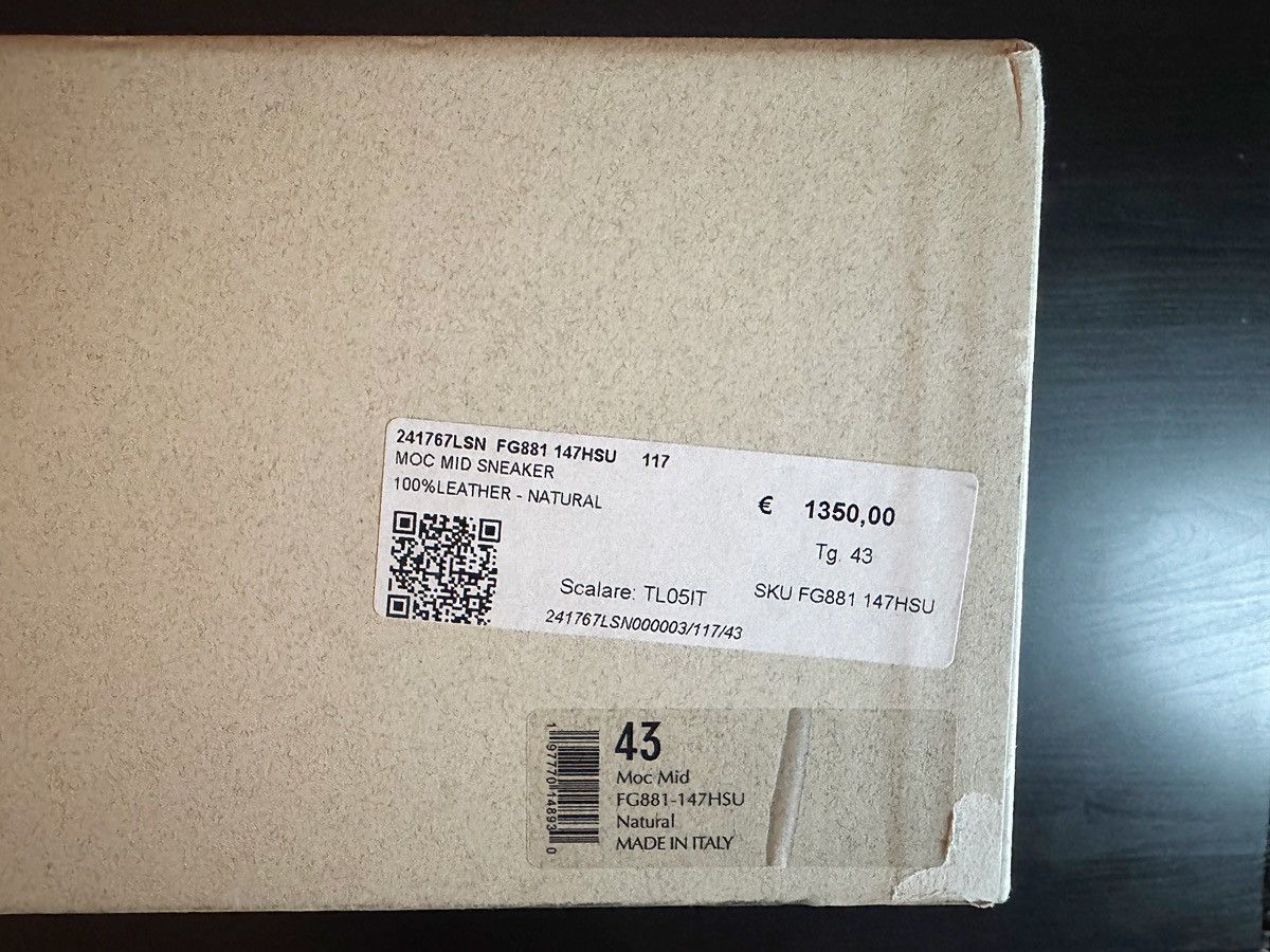 Fear of God Fear of God Moc Mid Sneaker Size US 10 / EU 43 - 12 Thumbnail