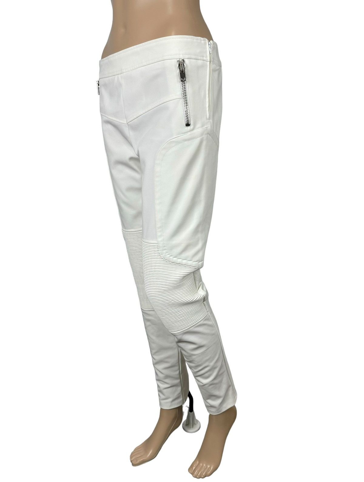 Joseph Joseph White Biker Pants Polyamide size 40 Size 27" / US 4 / IT 40 - 1 Thumbnail