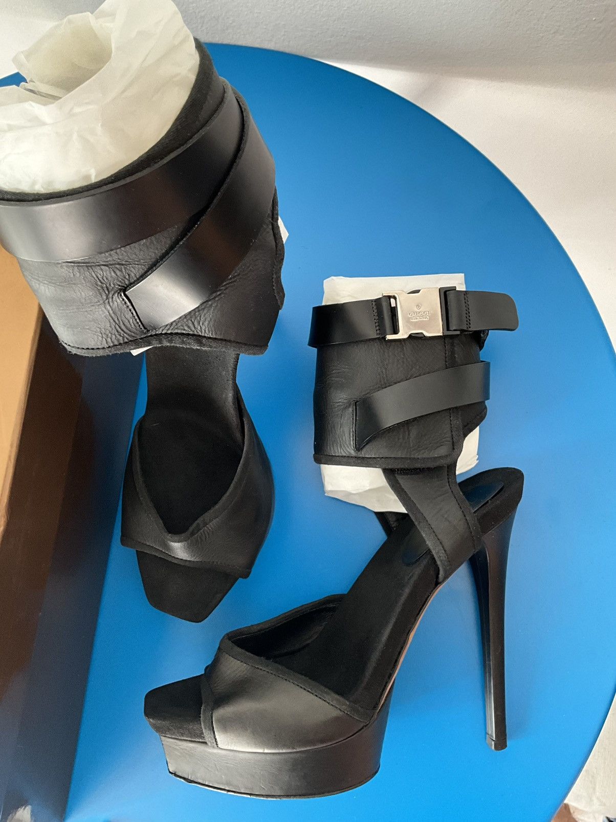 Gucci Gucci 2010 heels Size US 7 / IT 37 - 4 Thumbnail
