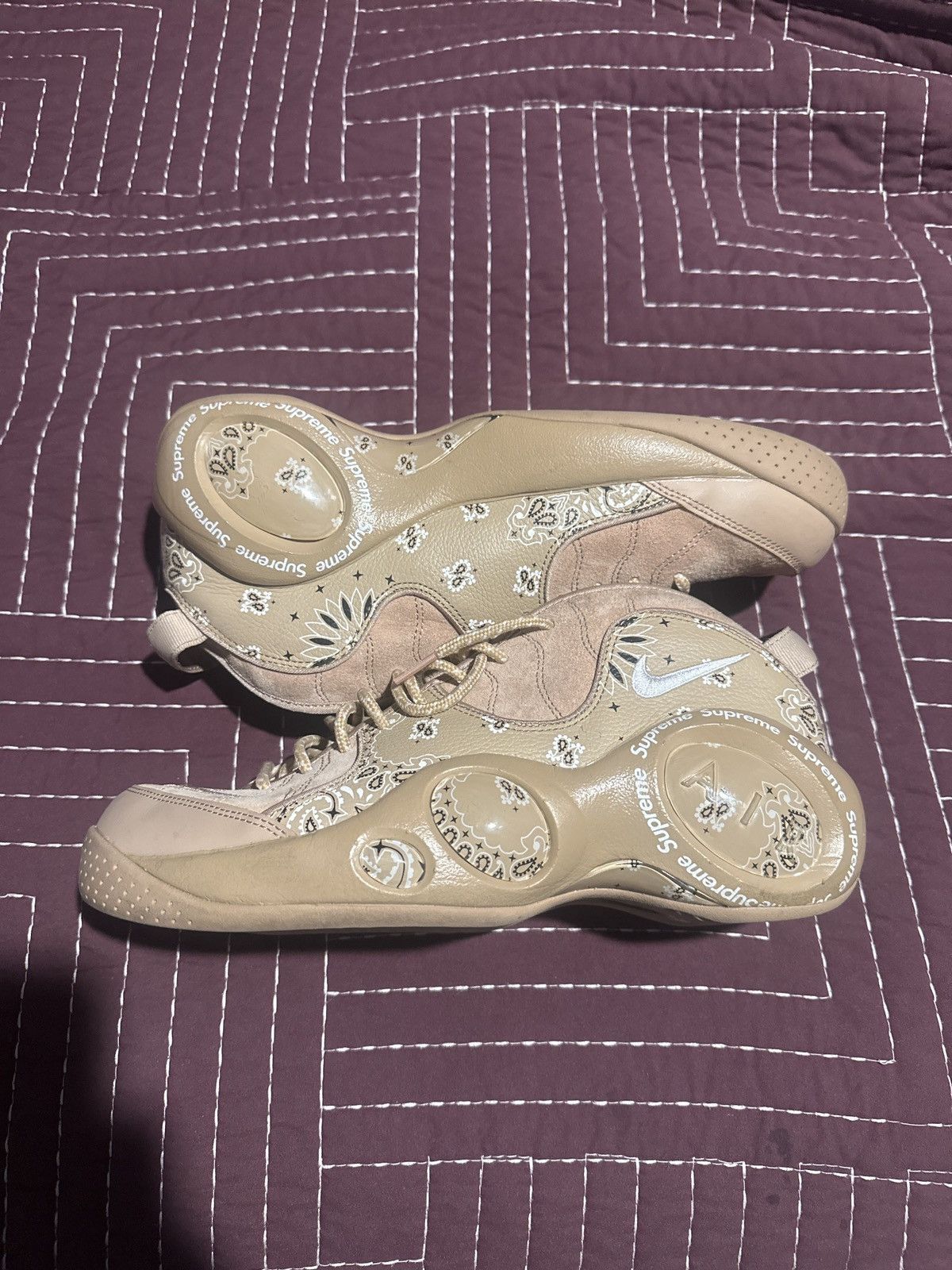 Nike × Supreme SUPREME NIKE AIR ZOOM FLIGHT 95 Size US 10.5 / EU 43-44 - 1 Thumbnail