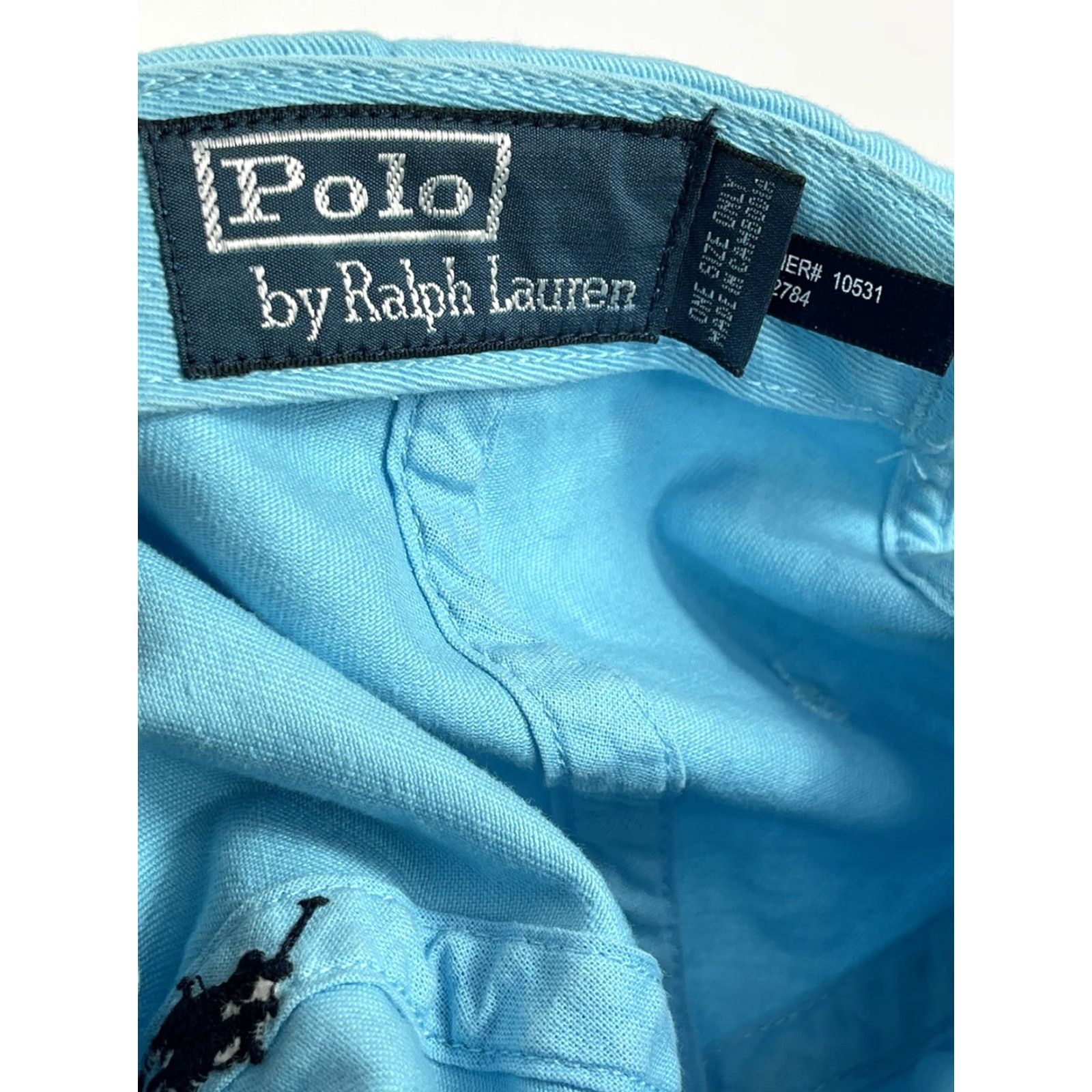Ralph Lauren VINTAGE Polo Ralph Lauren Hat Pony RL 90s Golf Rare Strapback Sportsman Blue Hat Adjustable Mens Baseball Cap Size US M / EU 48-50 / 2 - 2 Thumbnail