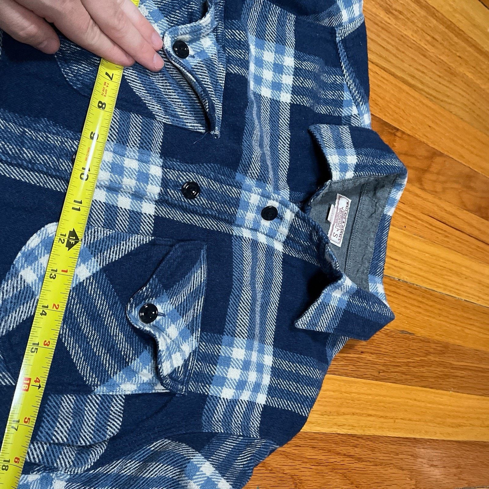 J.Crew JCrew Wallace & Barnes Heavyweight Flannel Plaid Shirt K2519 Size US S / EU 44-46 / 1 - 5 Thumbnail