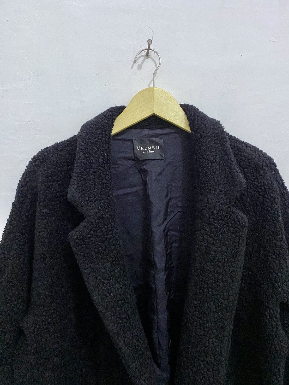 Japanese Brand 💥Vermeil💥Japanese Fur Vermeil Wool Coat Size US L / EU 52-54 / 3 - 7 Thumbnail