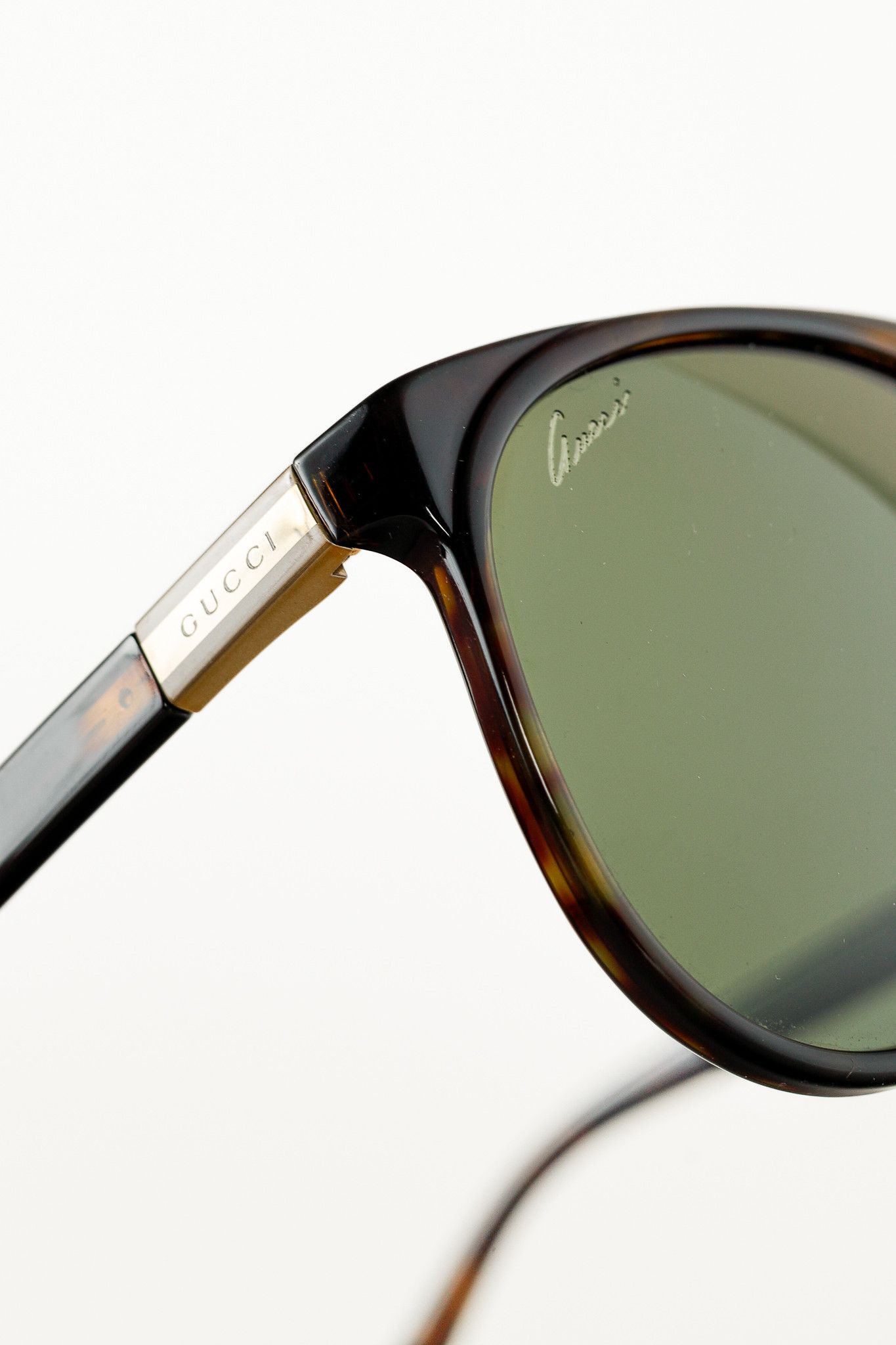 Gucci Gucci 3718/S Tortoiseshell Bronze-Arm Sunglasses Size ONE SIZE - 6 Thumbnail