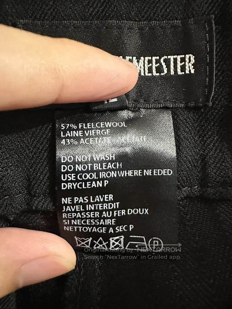 Ann Demeulemeester Ann Demeulemeester Black Breeches Size 27" / US 4 / IT 40 - 7 Thumbnail