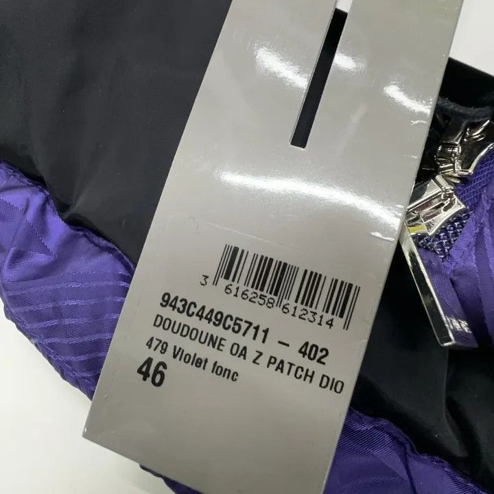 Dior Dior Dior Purple Logo Quilted Zip Jacket 0079-2507 Size US M / EU 48-50 / 2 - 6 Thumbnail