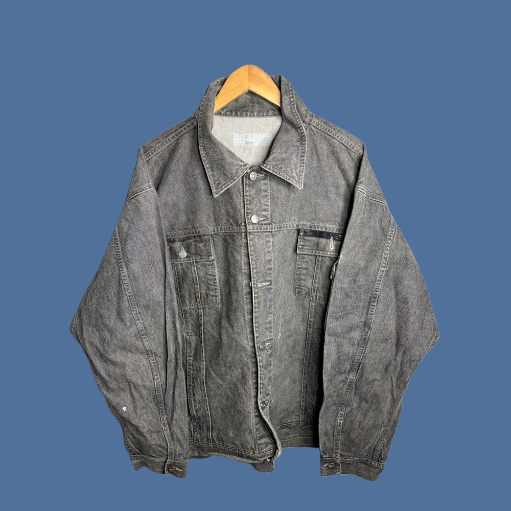 Vintage VINTAGE Iceberg Jacket Mens XL Denim Embroidered Italy 90s Size US L / EU 52-54 / 3 - 1 Thumbnail