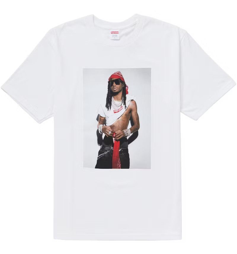 supreme playboi carti photo tee