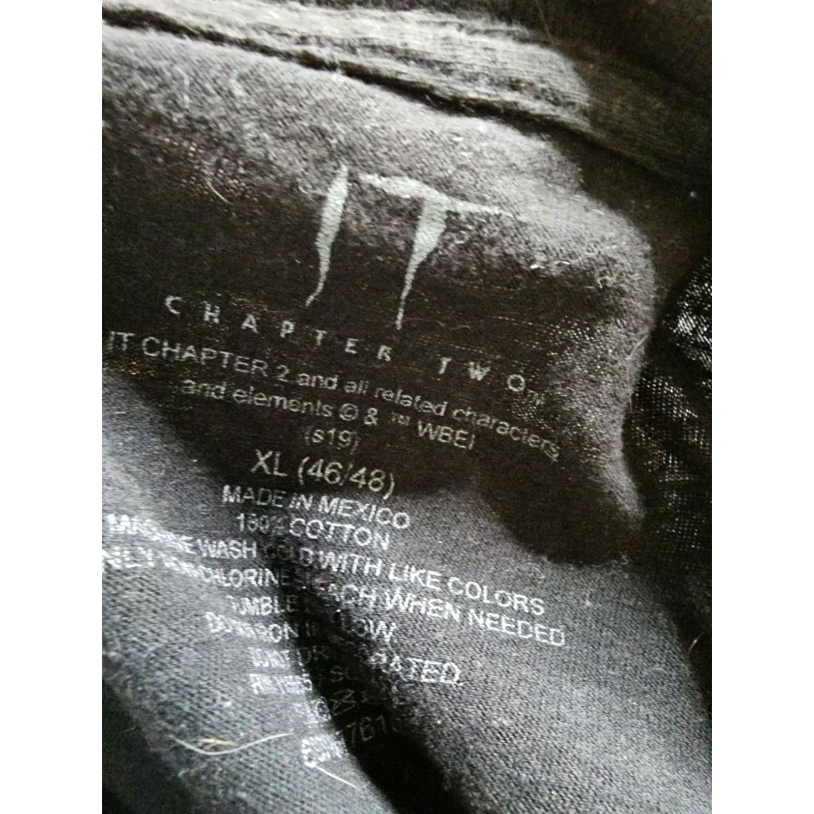 Vintage Mens XL IT Chapter Sometimes It Comes Back T Shirt Distressed Size US XL / EU 56 / 4 - 4 Thumbnail