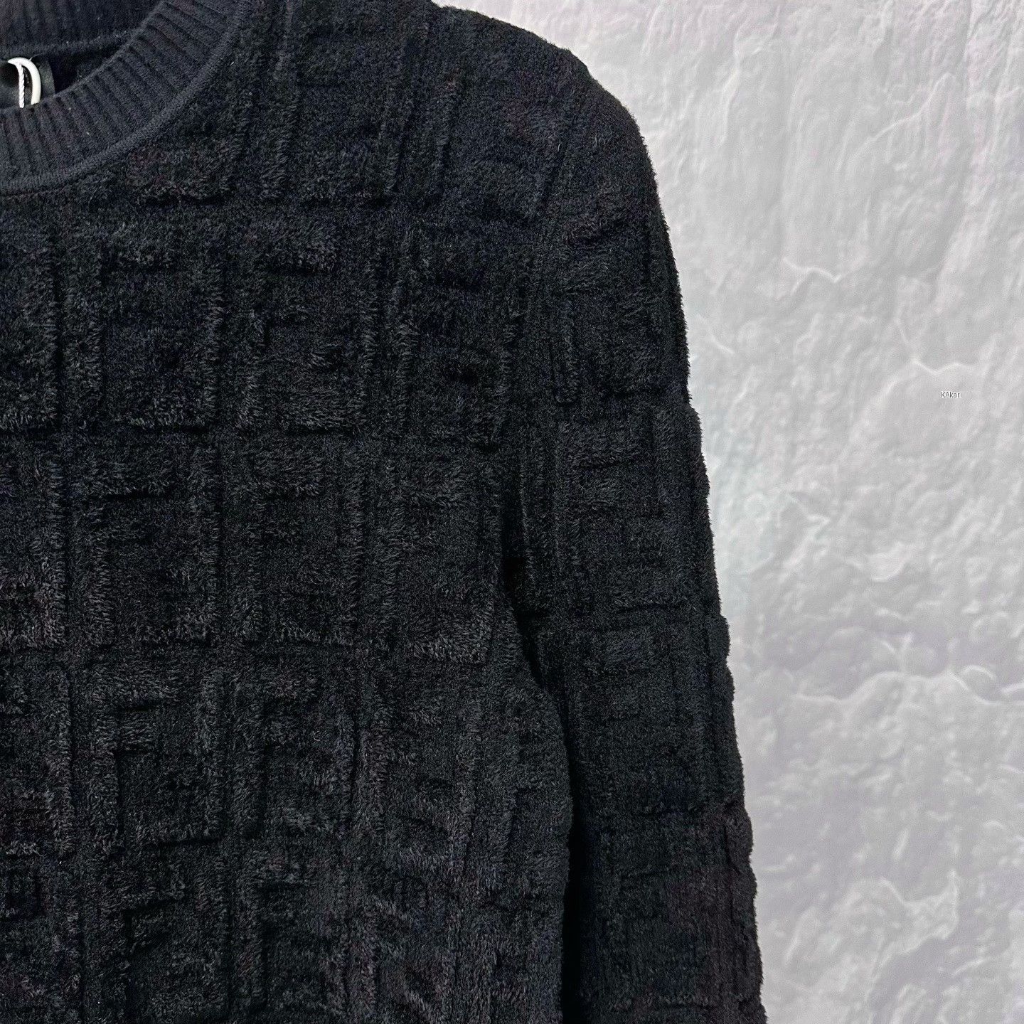 Fendi Fendi Double F Jacquard Knit Sweater Size US M / EU 48-50 / 2 - 3 Thumbnail