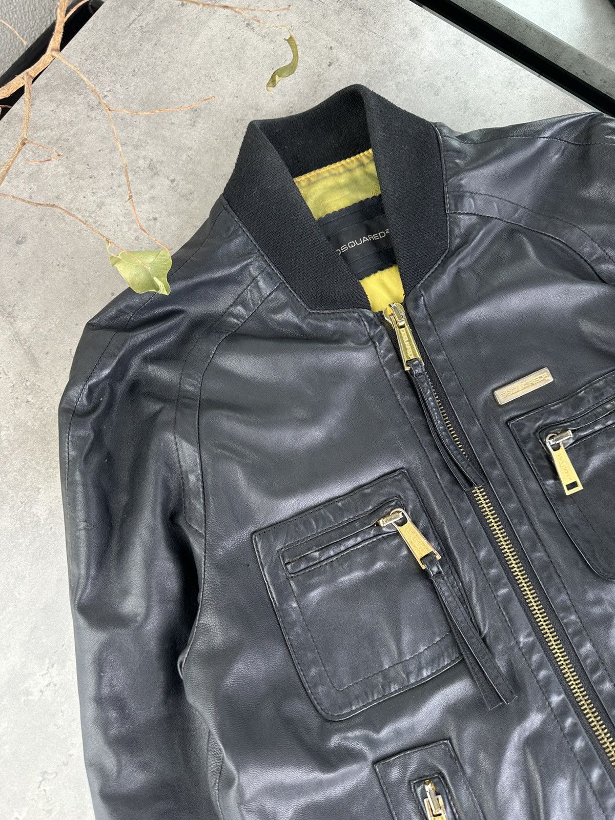 Dsquared2 Dsquared2 Leather Jacket Size S / US 4 / IT 40 - 2 Thumbnail