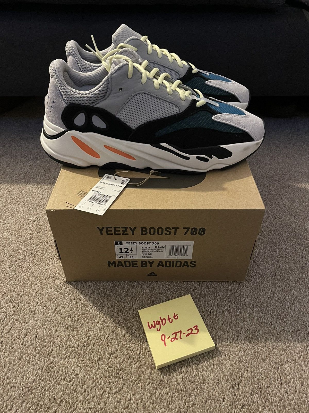 Adidas Adidas Yeezy Boost 700 Waverunner Grailed