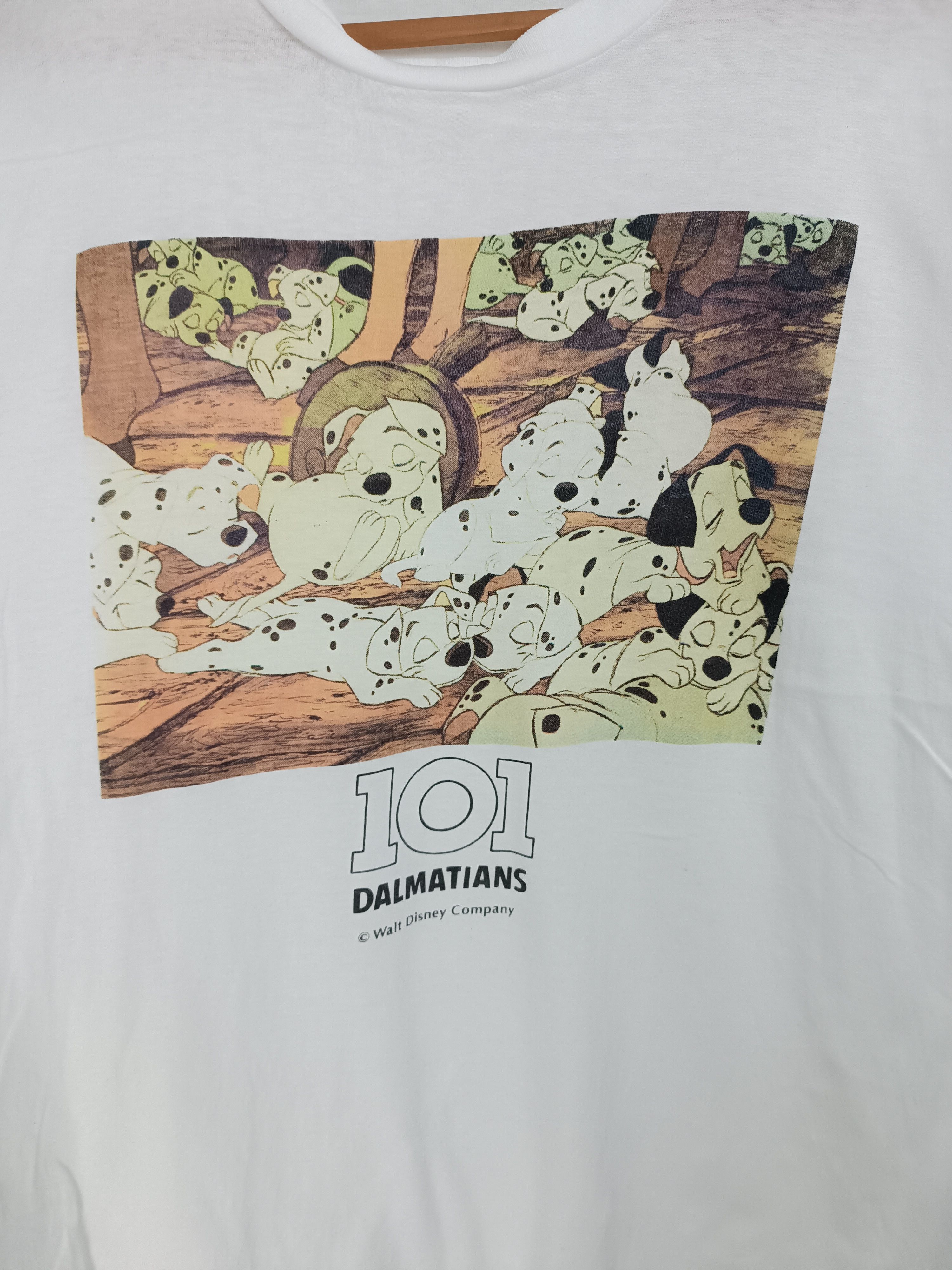 Vintage VINTAGE 90'S 101 DALMATIANS DISNEYS TEE mickey pooh goofy Size US M / EU 48-50 / 2 - 9 Thumbnail