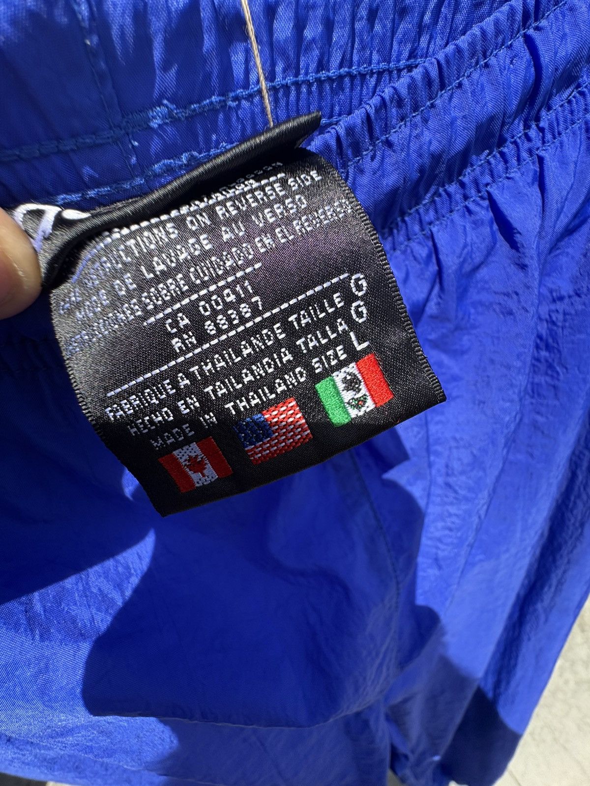 Adidas × Vintage Vintage 1990s Adidas Track Pants Size US 35 - 2 Thumbnail