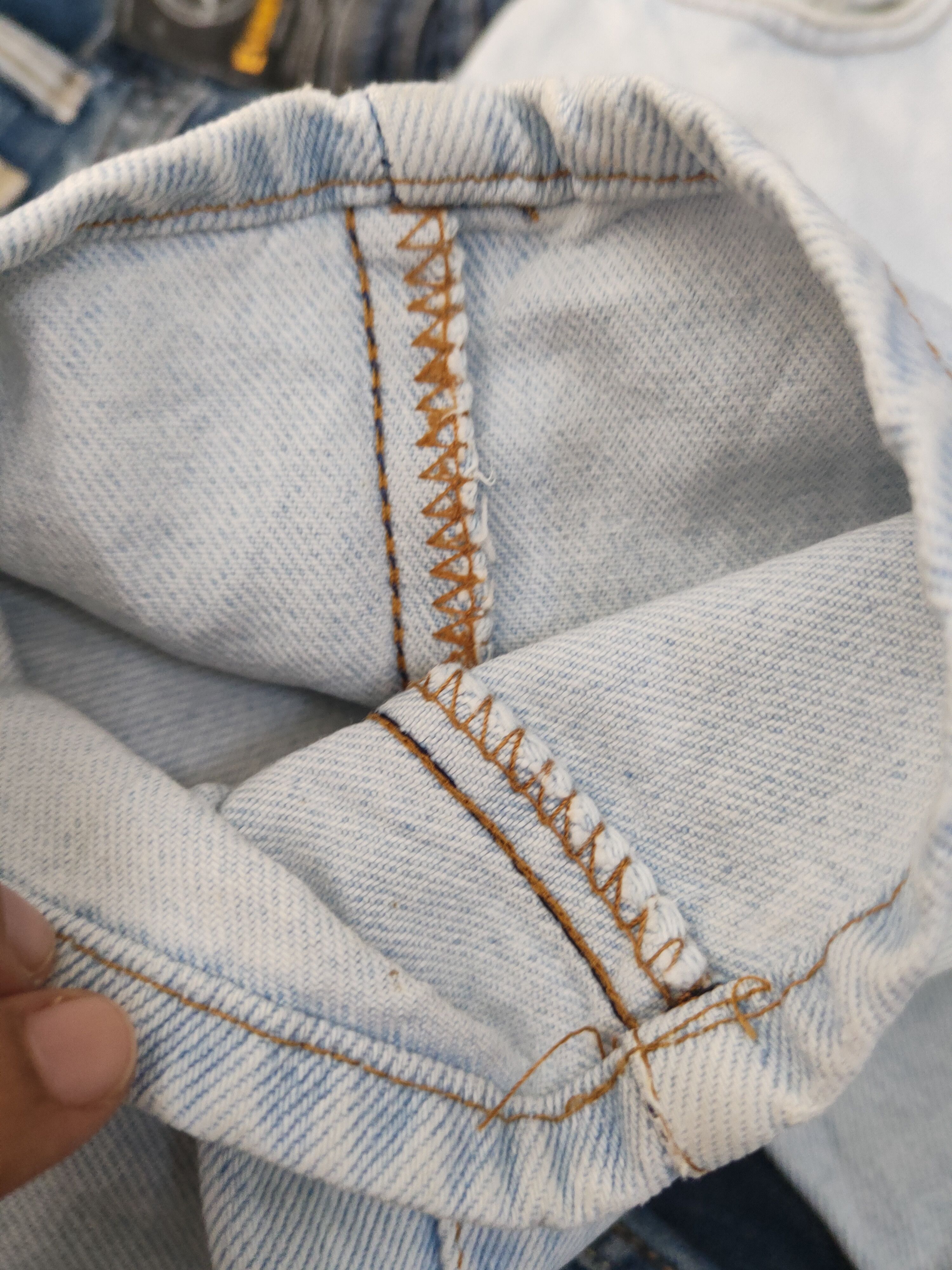 Vintage Liberto made in italy faded denim Ripped Jeans #W1987 Size US 27 - 13 Thumbnail