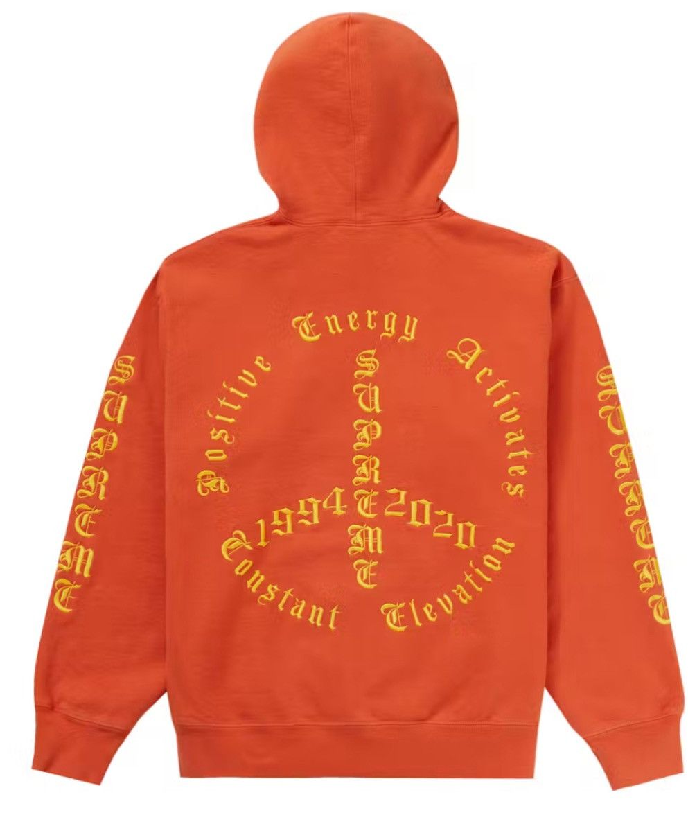 Supreme Supreme Peace Hooded Sweatshirt Size US XL / EU 56 / 4 - 1 Thumbnail