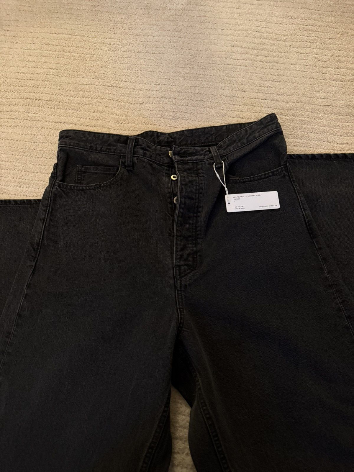 Vuja De WES RELAXED FIT NANOMIST JEANS IN ESPRESSO | Grailed